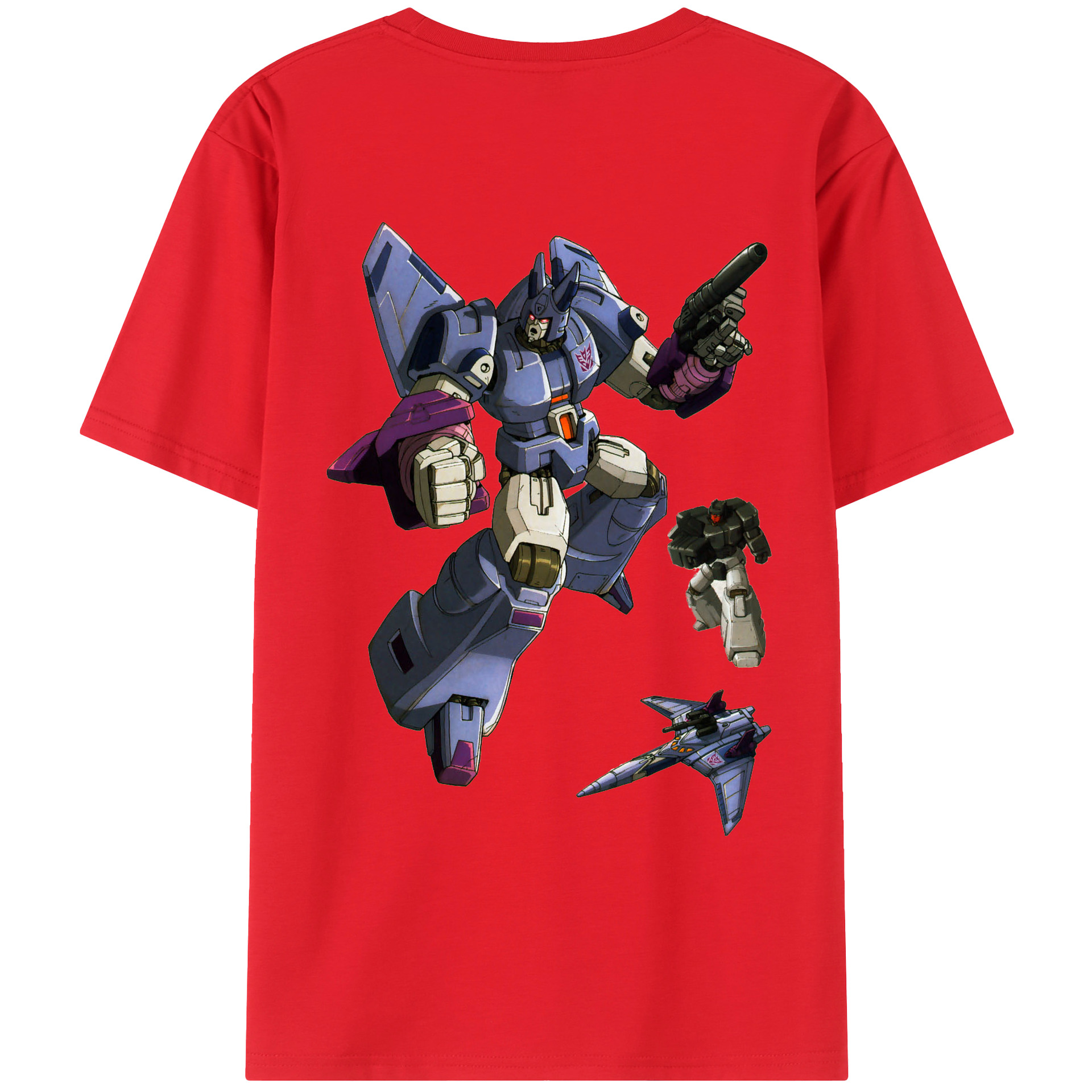 （画像用）  綿100％ メンズ半袖Tシャツ（バックプリント） 通気性