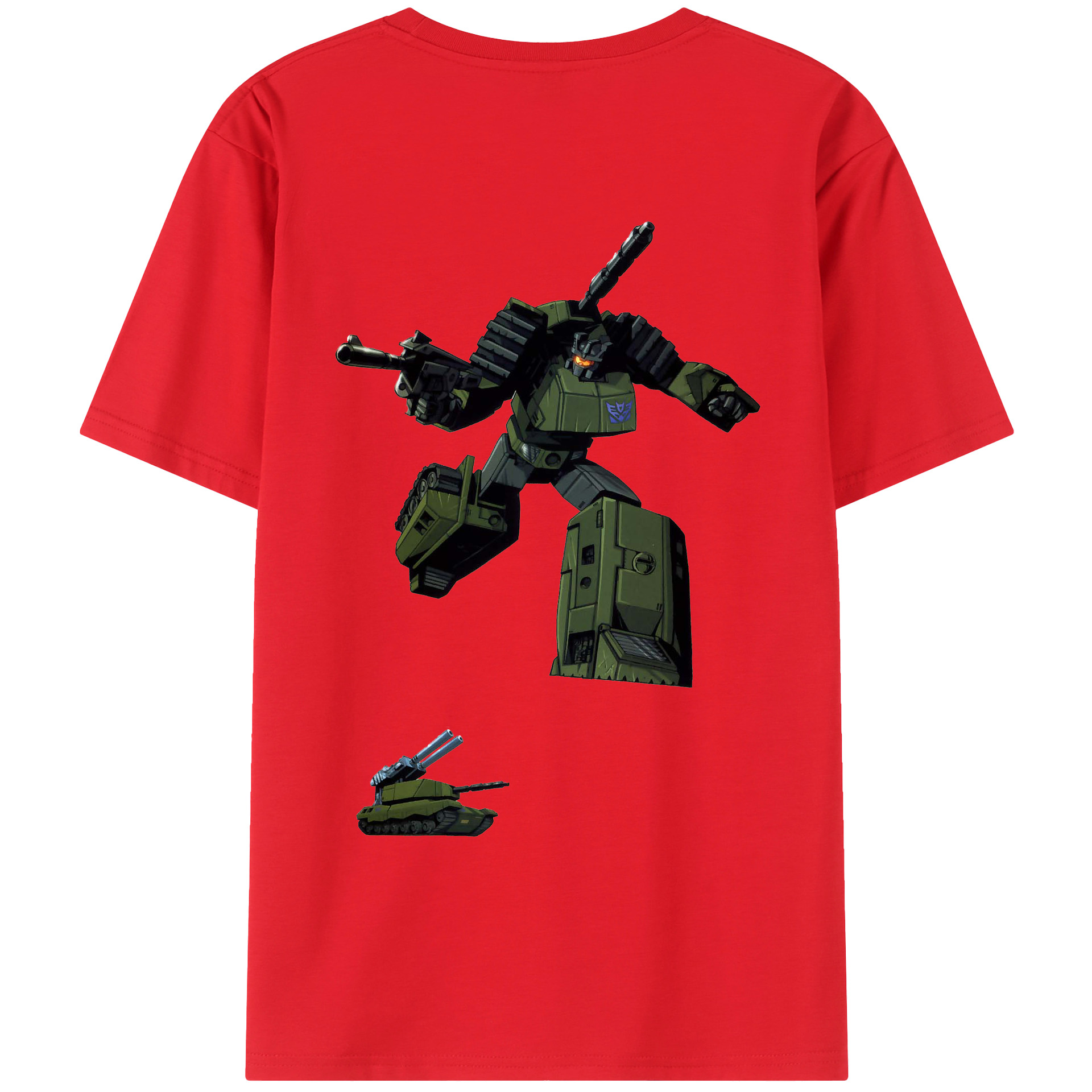 （画像用）  綿100％ メンズ半袖Tシャツ（バックプリント） 通気性