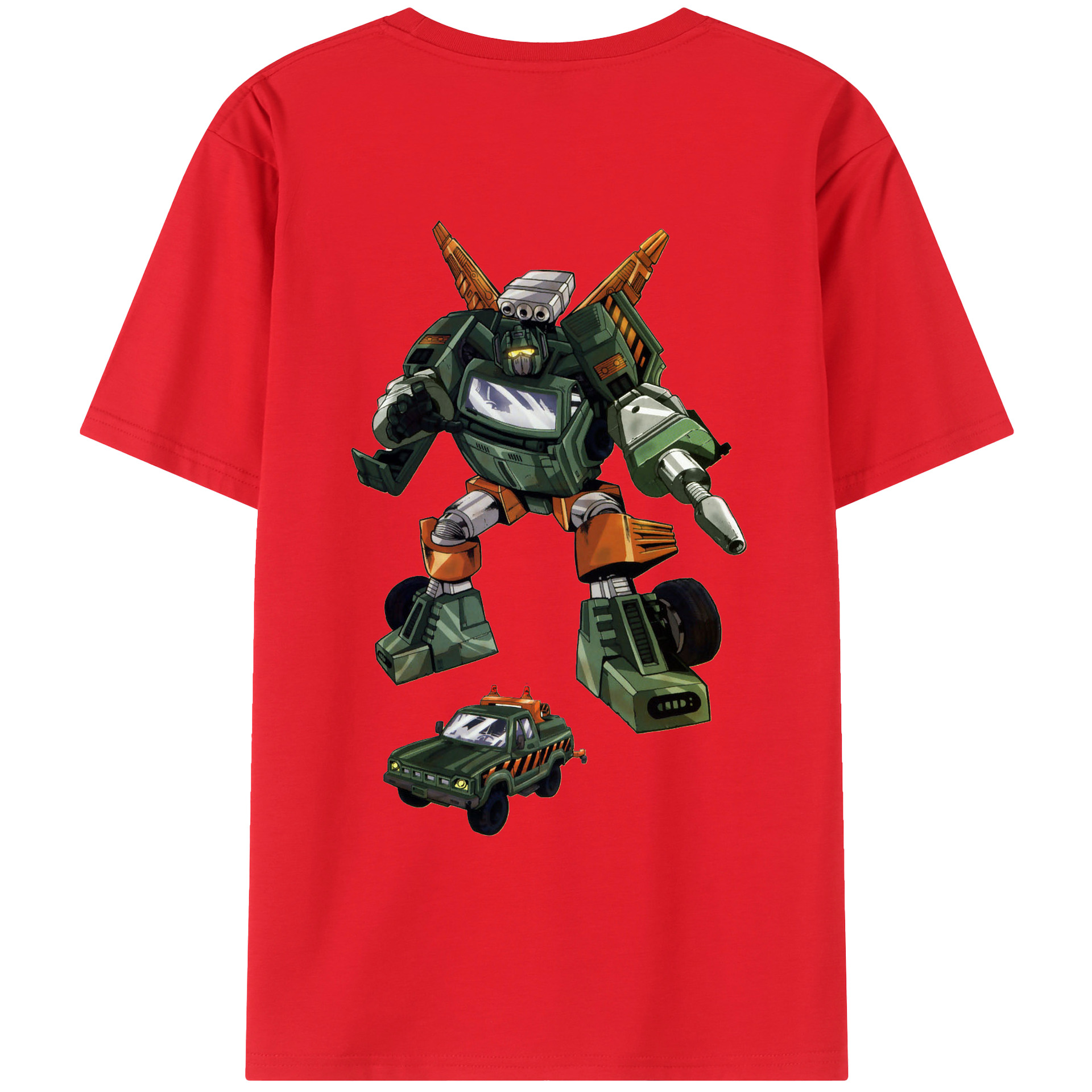 （画像用）  綿100％ メンズ半袖Tシャツ（バックプリント） 通気性
