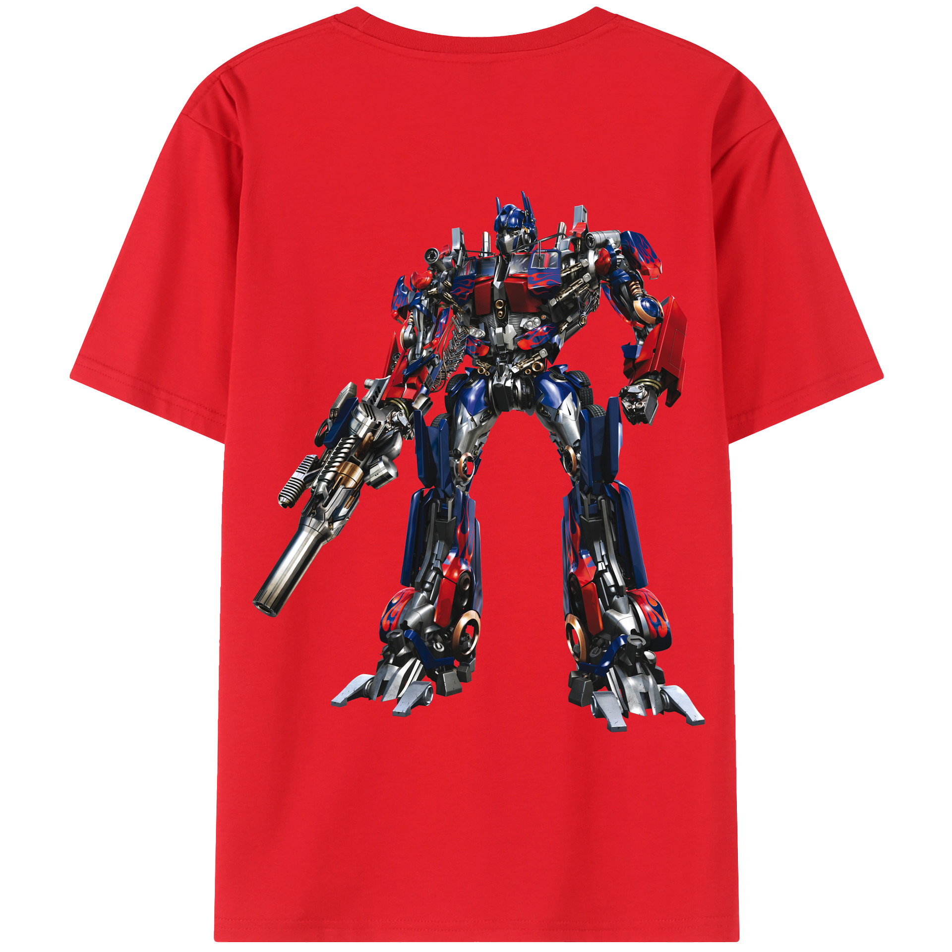（画像用）  綿100％ メンズ半袖Tシャツ（バックプリント） 通気性