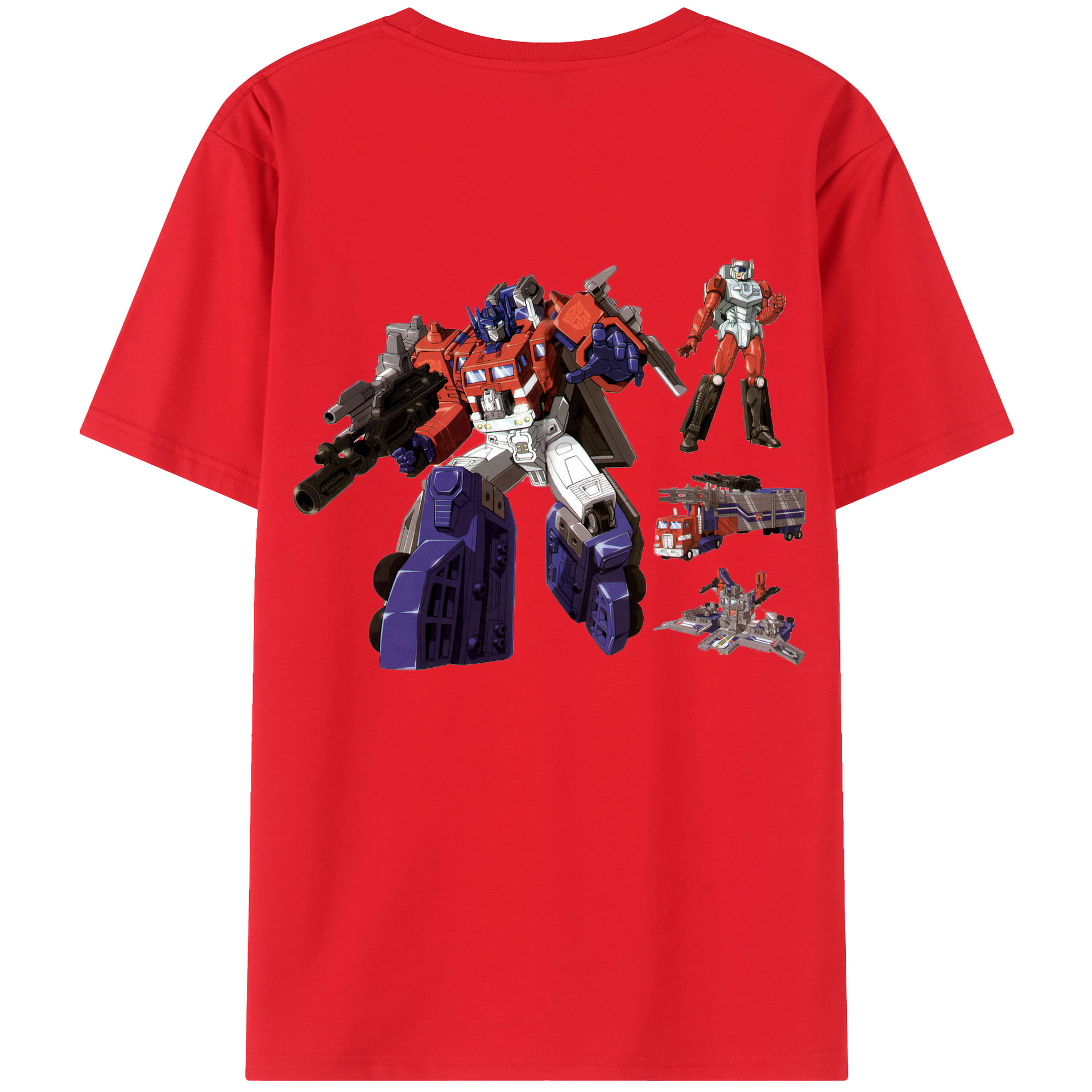 （画像用）  綿100％ メンズ半袖Tシャツ（バックプリント） 通気性