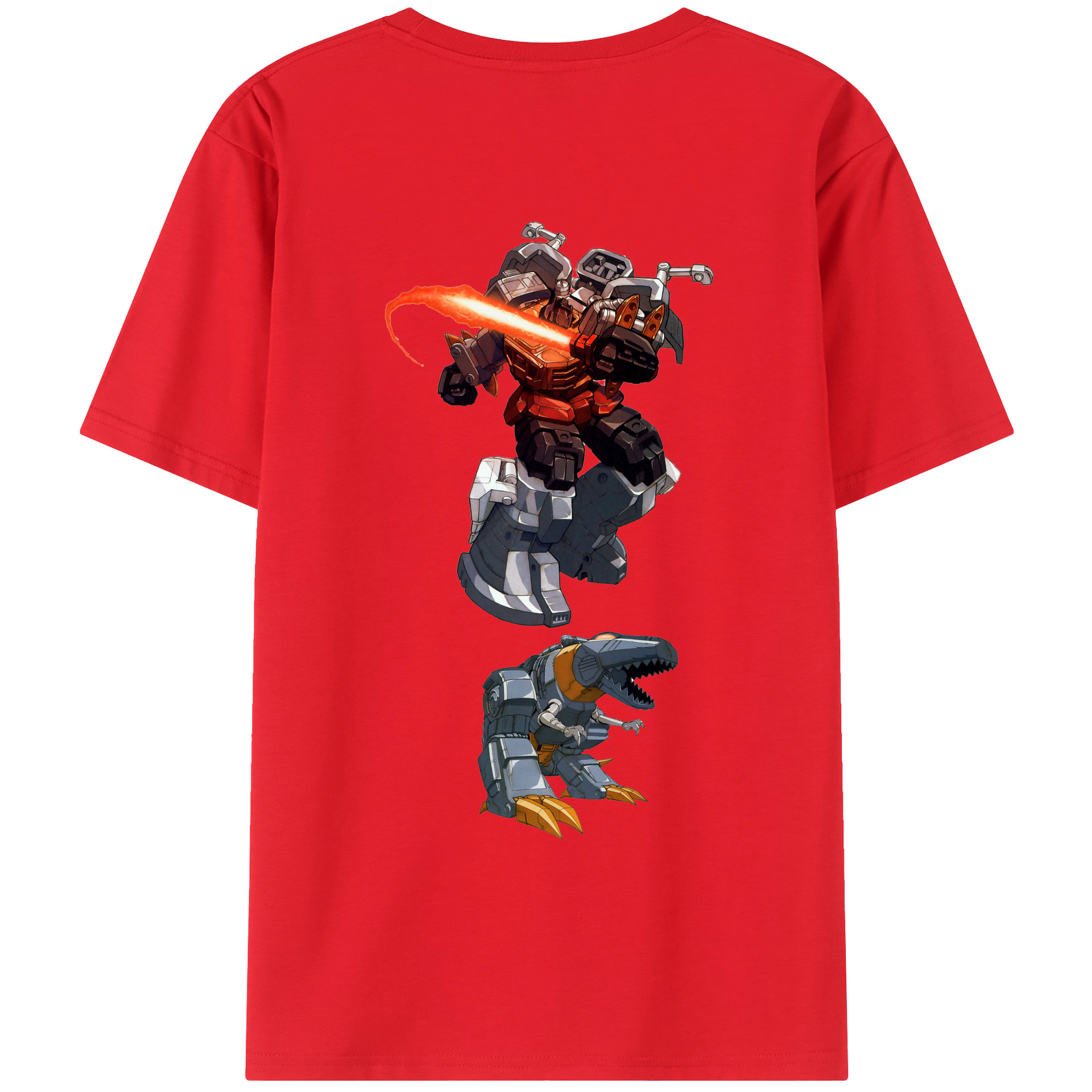 （画像用）  綿100％ メンズ半袖Tシャツ（バックプリント） 通気性
