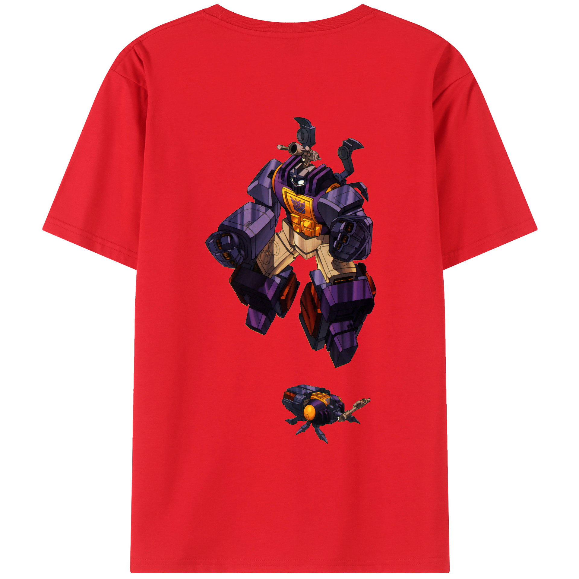 （画像用）  綿100％ メンズ半袖Tシャツ（バックプリント） 通気性