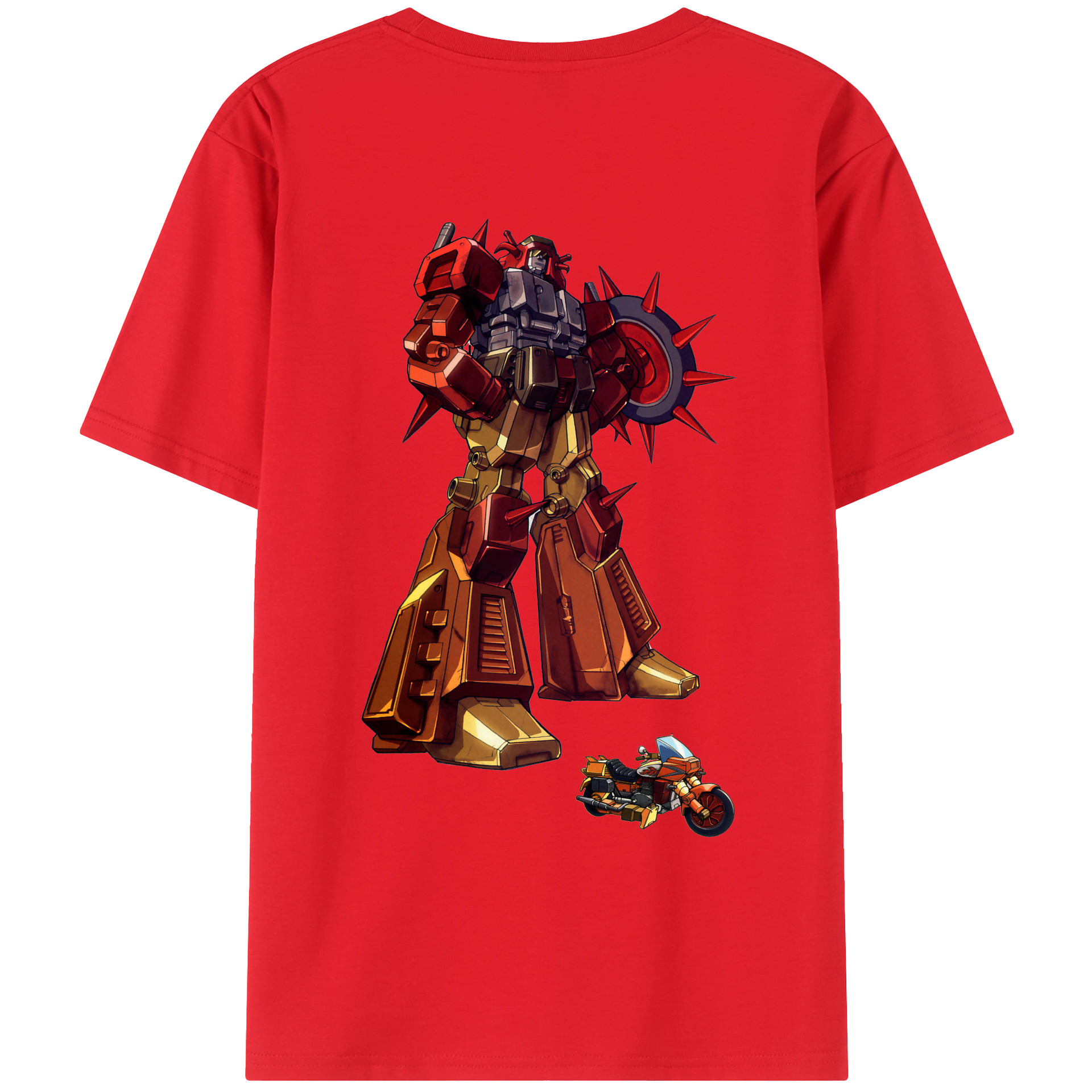 （画像用）  綿100％ メンズ半袖Tシャツ（バックプリント） 通気性