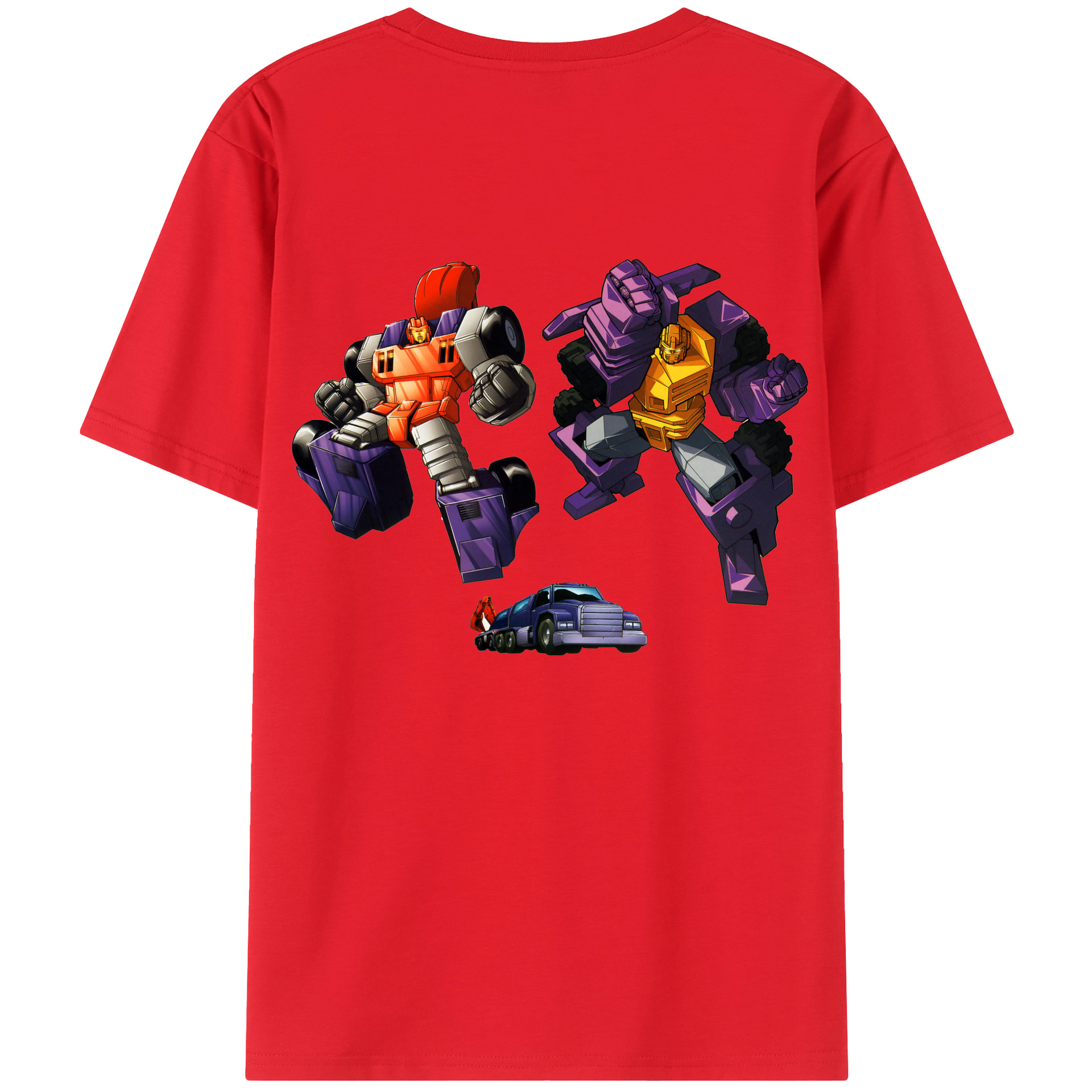 （画像用）  綿100％ メンズ半袖Tシャツ（バックプリント） 通気性