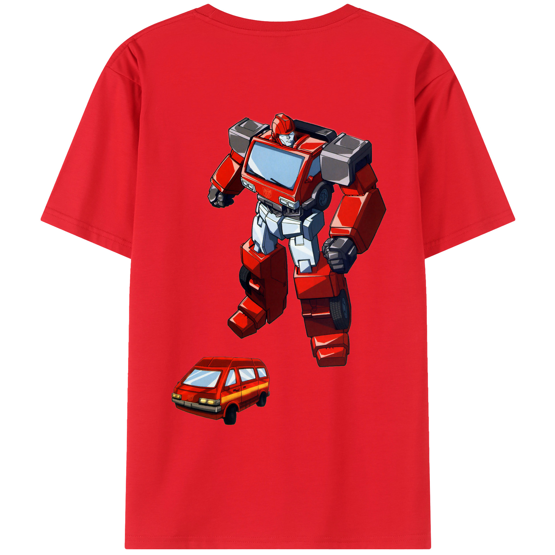 （画像用）  綿100％ メンズ半袖Tシャツ（バックプリント） 通気性