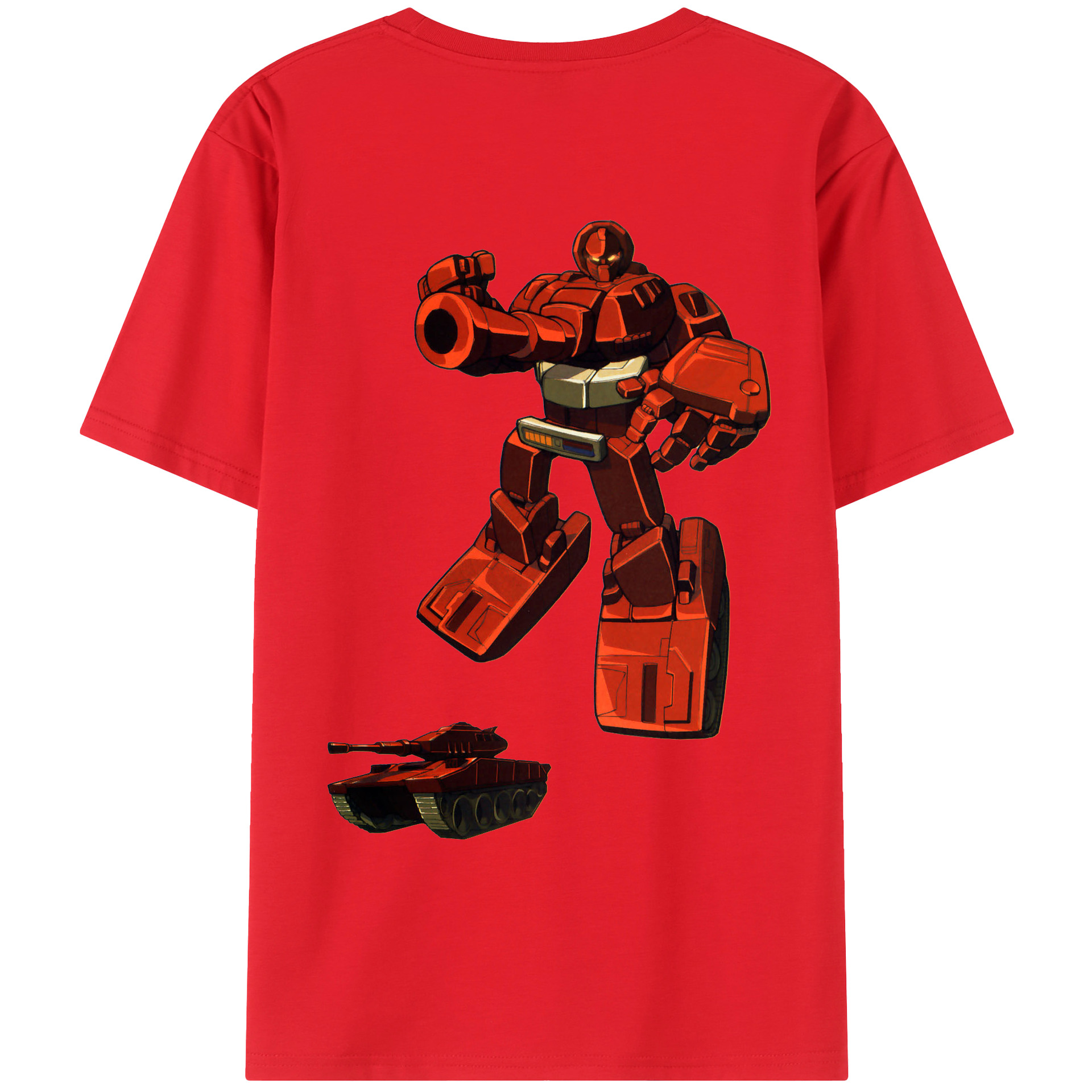 （画像用）  綿100％ メンズ半袖Tシャツ（バックプリント） 通気性