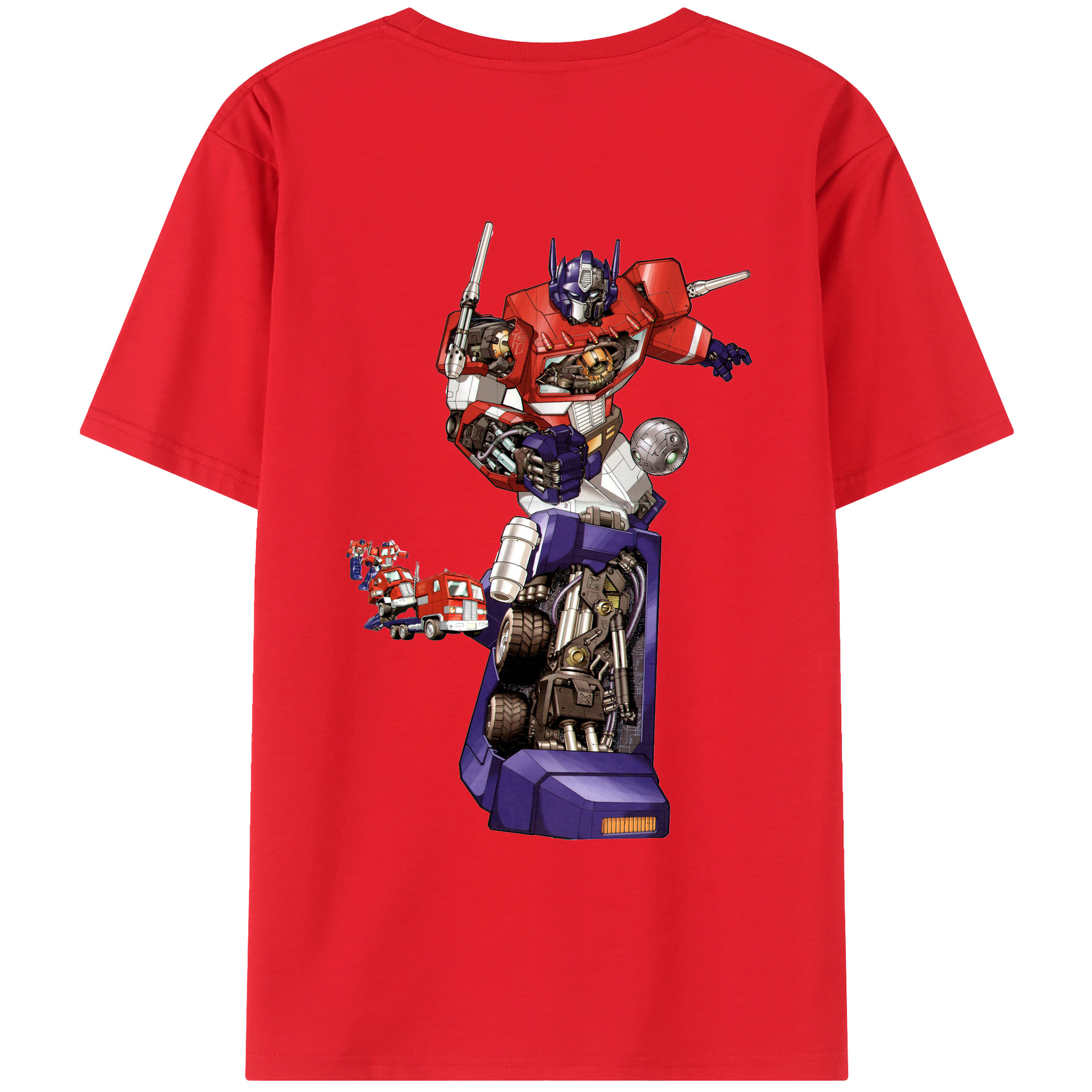 （画像用）  綿100％ メンズ半袖Tシャツ（バックプリント） 通気性