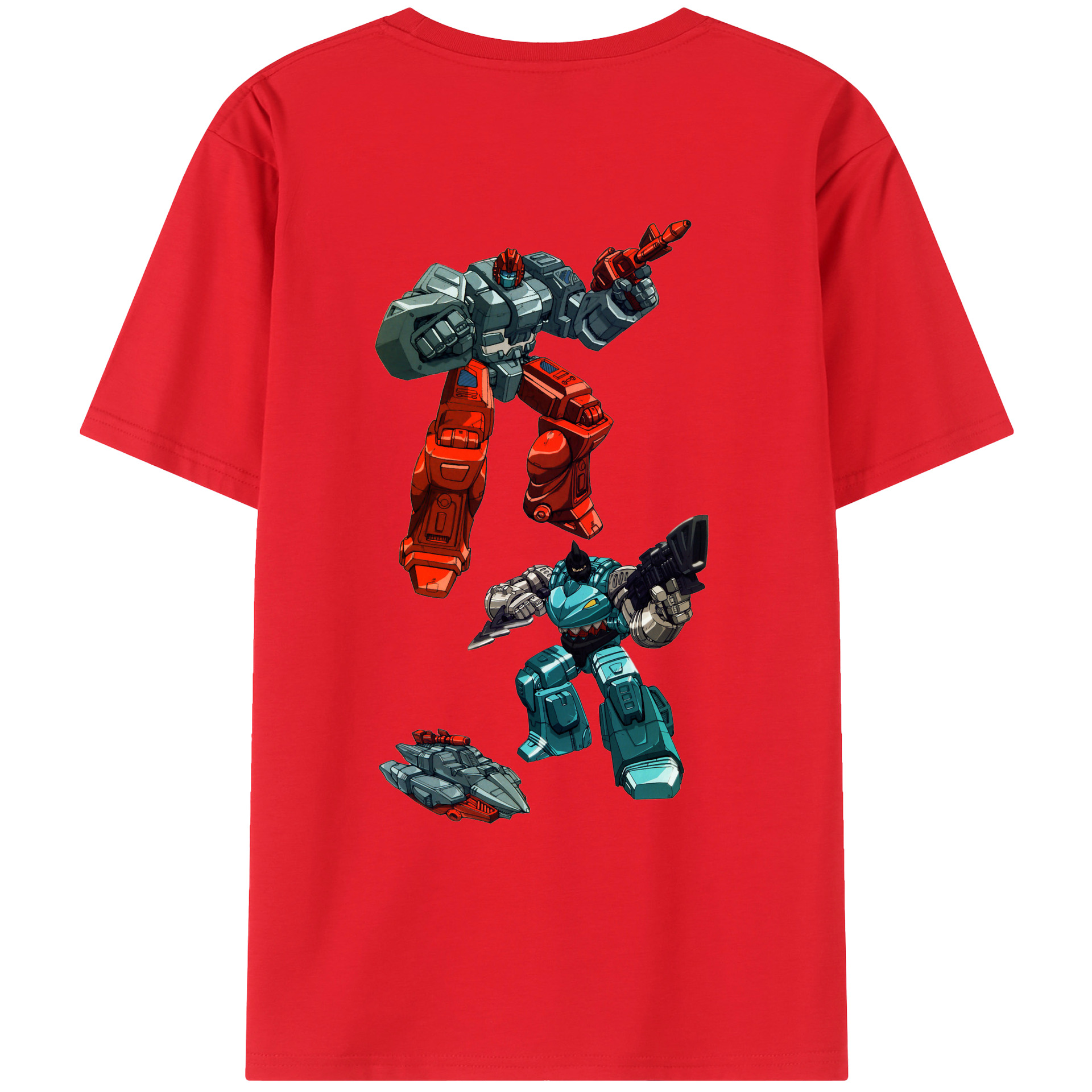 （画像用）  綿100％ メンズ半袖Tシャツ（バックプリント） 通気性