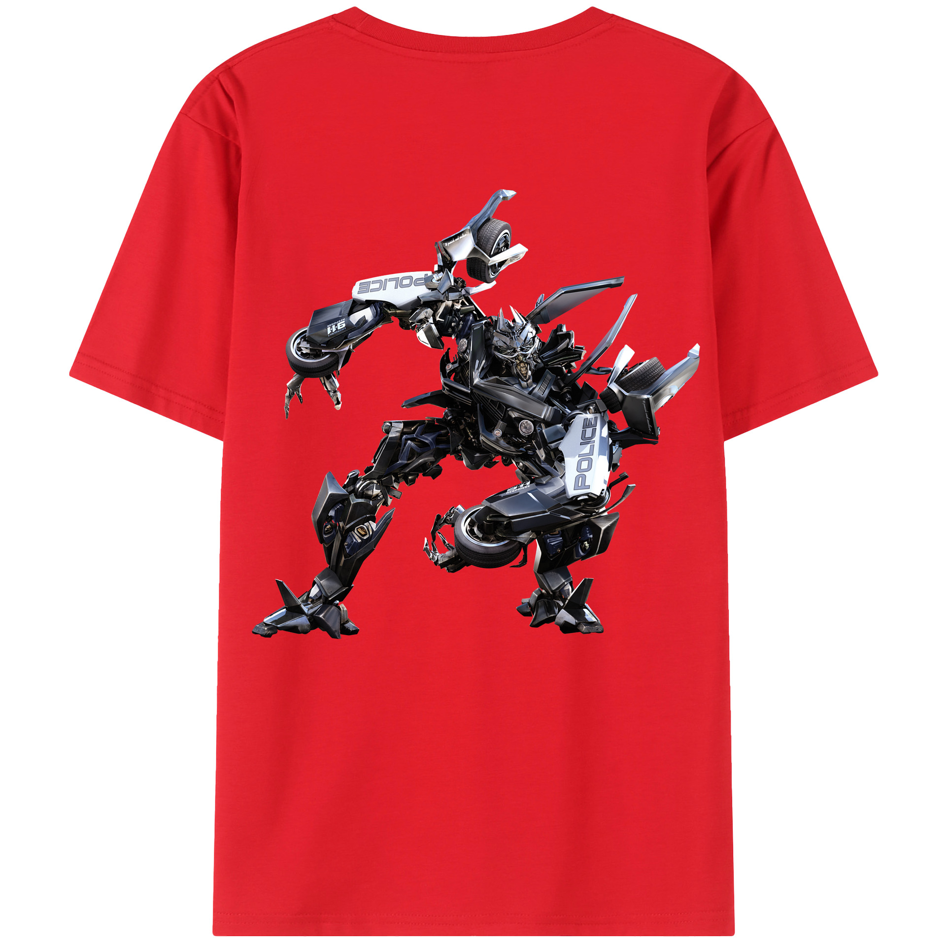 （画像用）  綿100％ メンズ半袖Tシャツ（バックプリント） 通気性