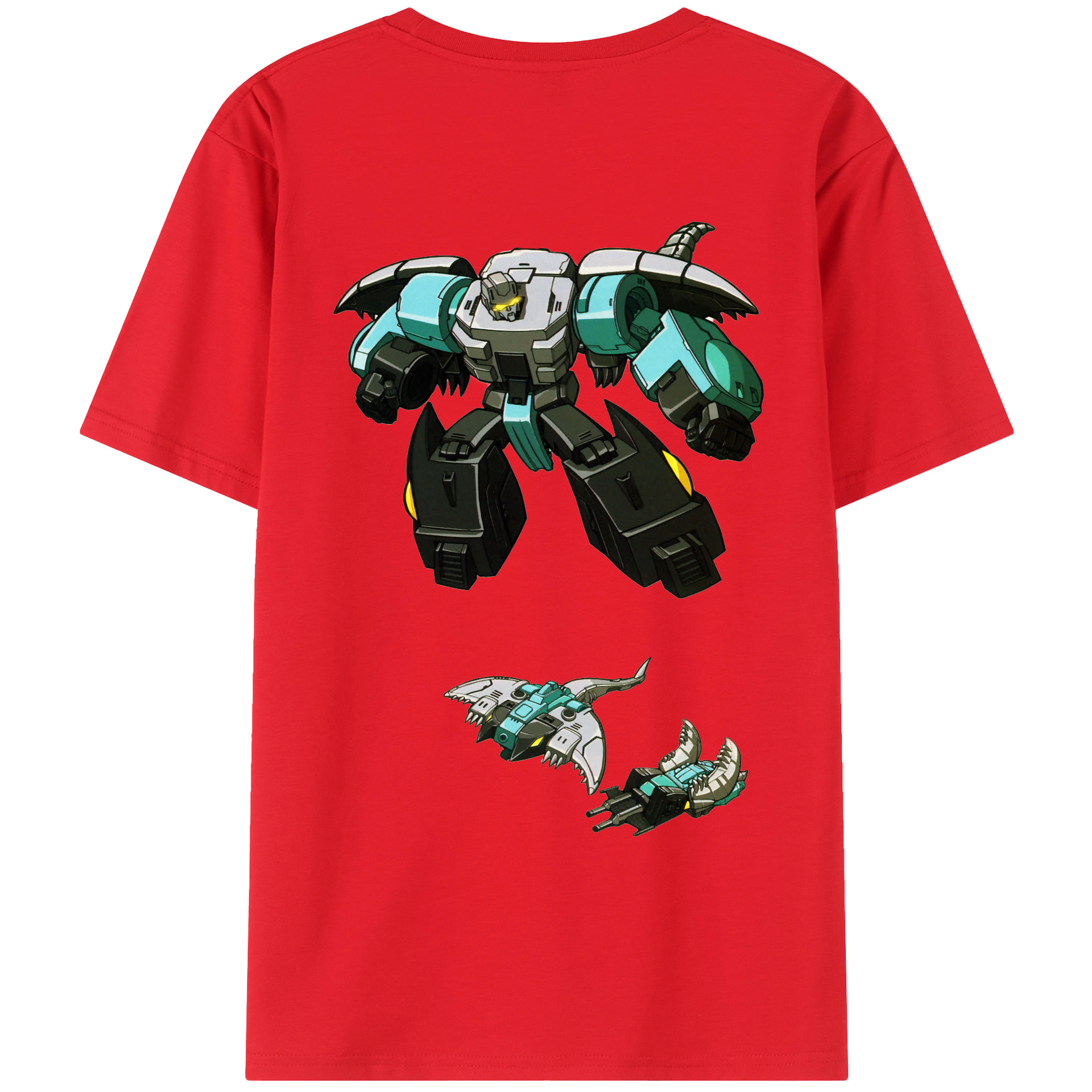 （画像用）  綿100％ メンズ半袖Tシャツ（バックプリント） 通気性
