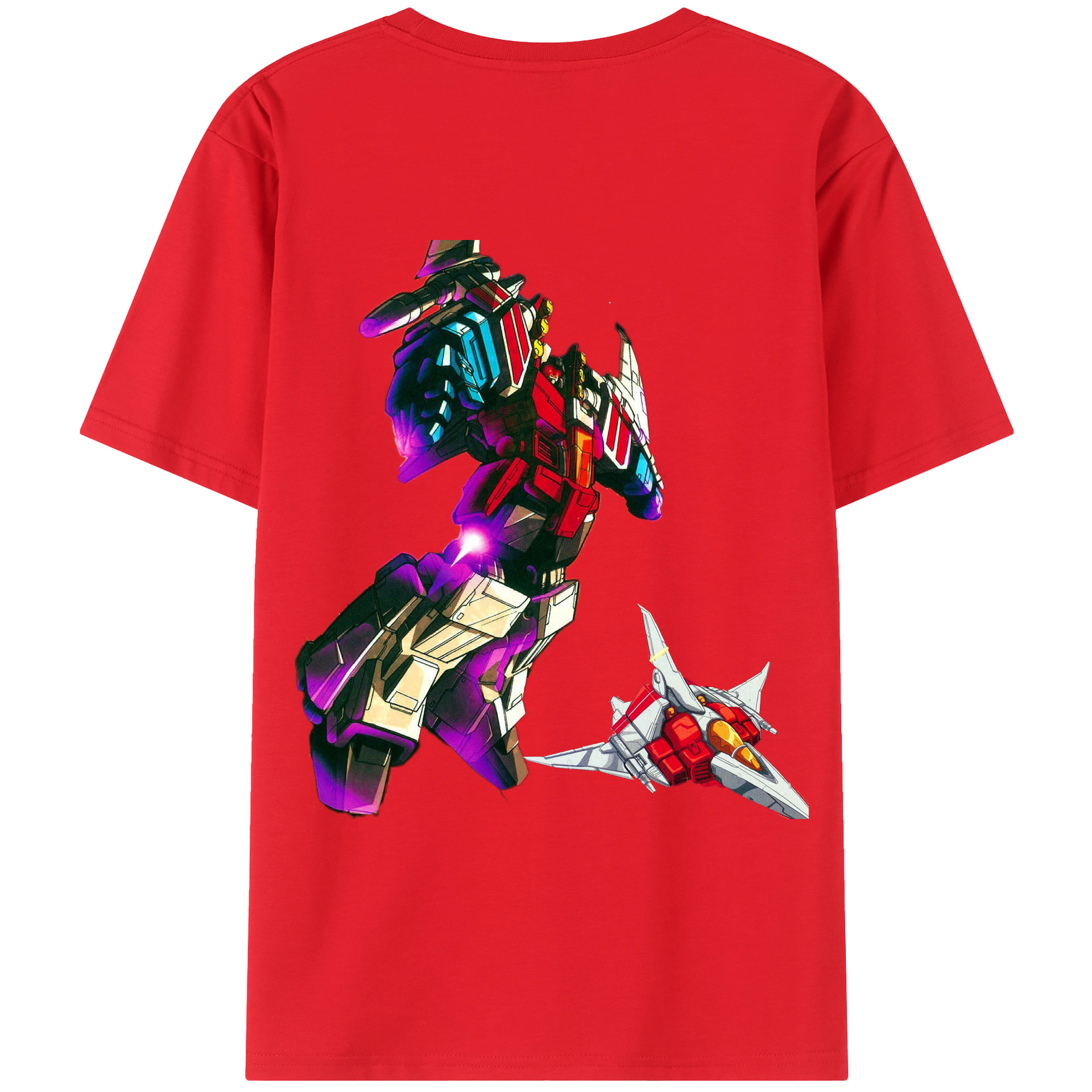 （画像用）  綿100％ メンズ半袖Tシャツ（バックプリント） 通気性