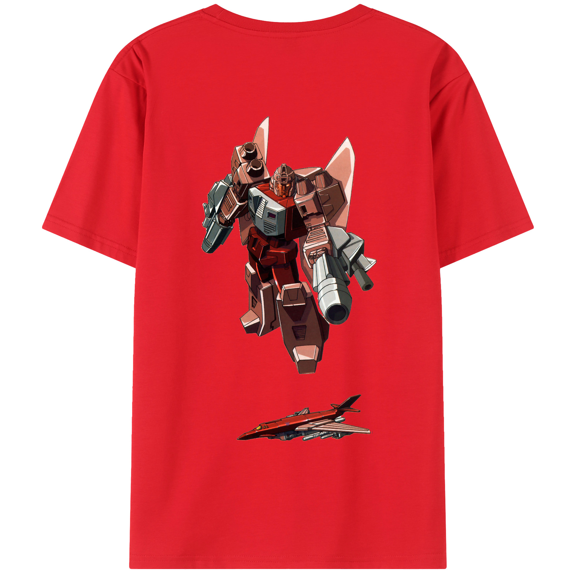 （画像用）  綿100％ メンズ半袖Tシャツ（バックプリント） 通気性