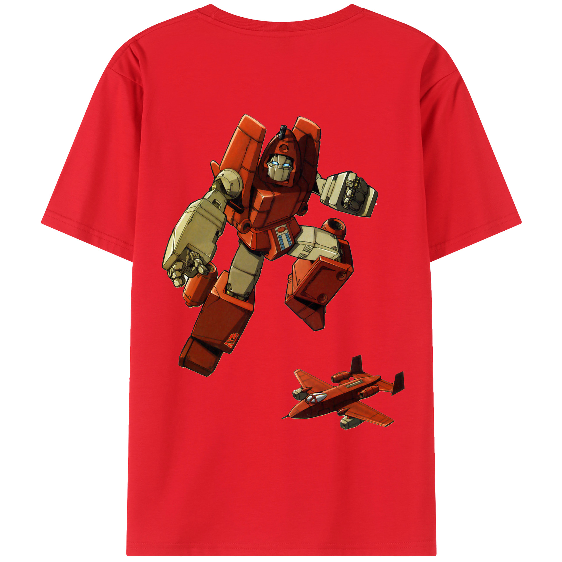 （画像用）  綿100％ メンズ半袖Tシャツ（バックプリント） 通気性