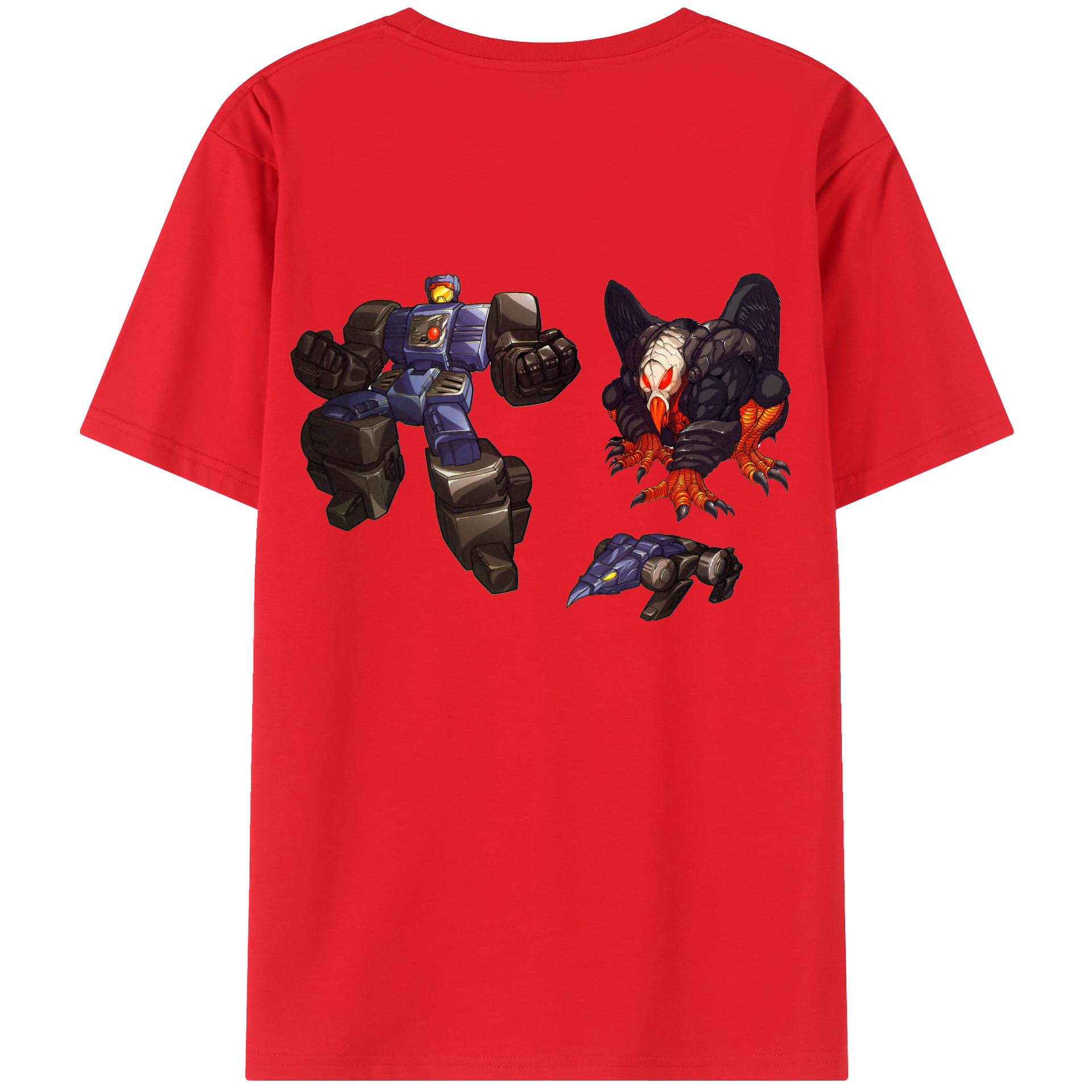 （画像用）  綿100％ メンズ半袖Tシャツ（バックプリント） 通気性