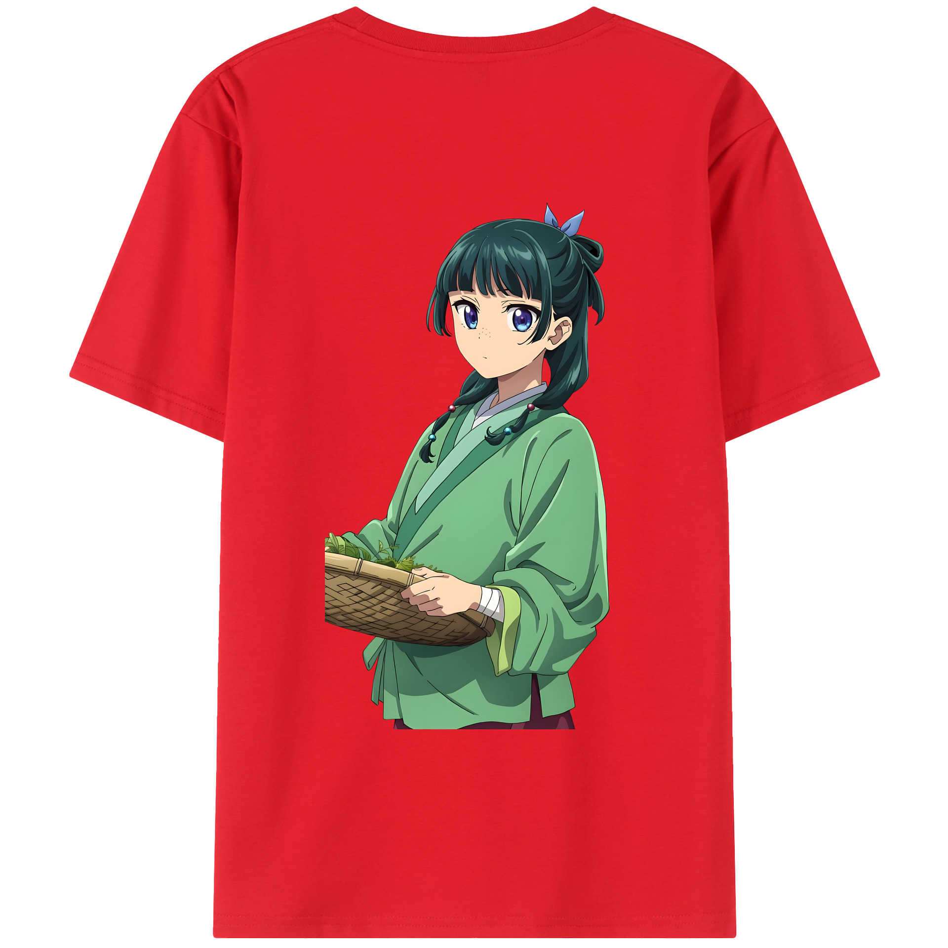 （画像用）  綿100％ メンズ半袖Tシャツ（バックプリント） 通気性