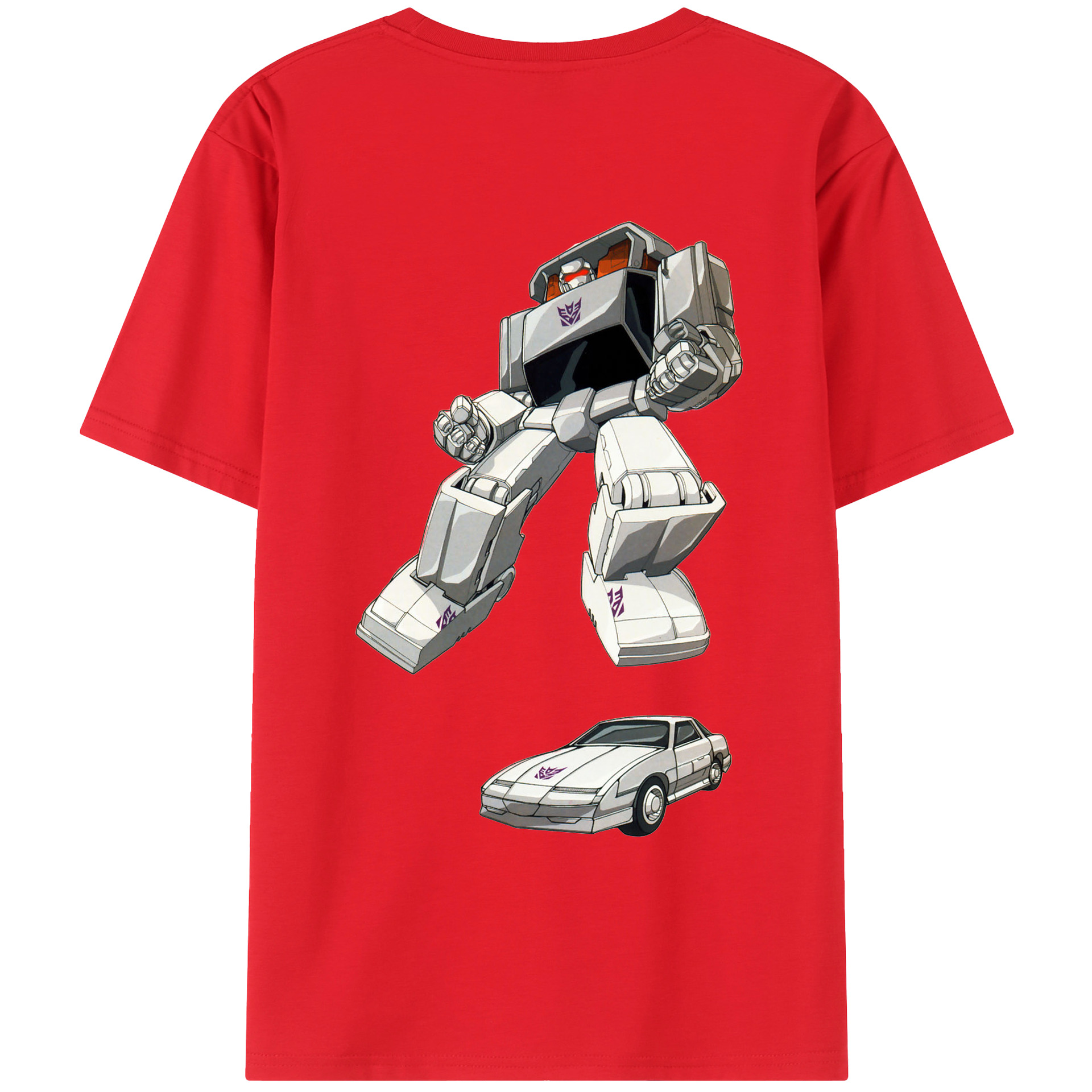 （画像用）  綿100％ メンズ半袖Tシャツ（バックプリント） 通気性