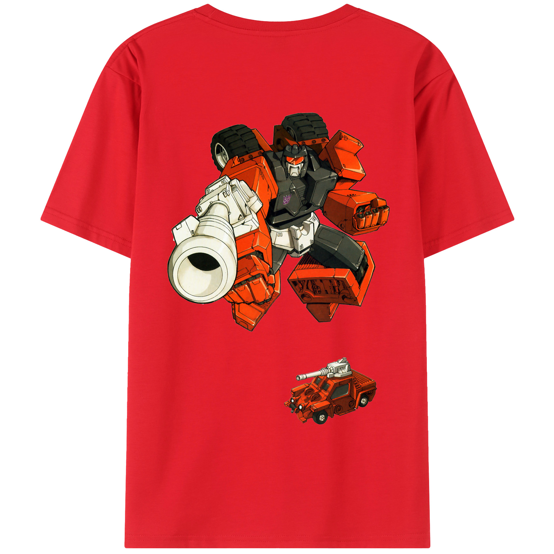 （画像用）  綿100％ メンズ半袖Tシャツ（バックプリント） 通気性
