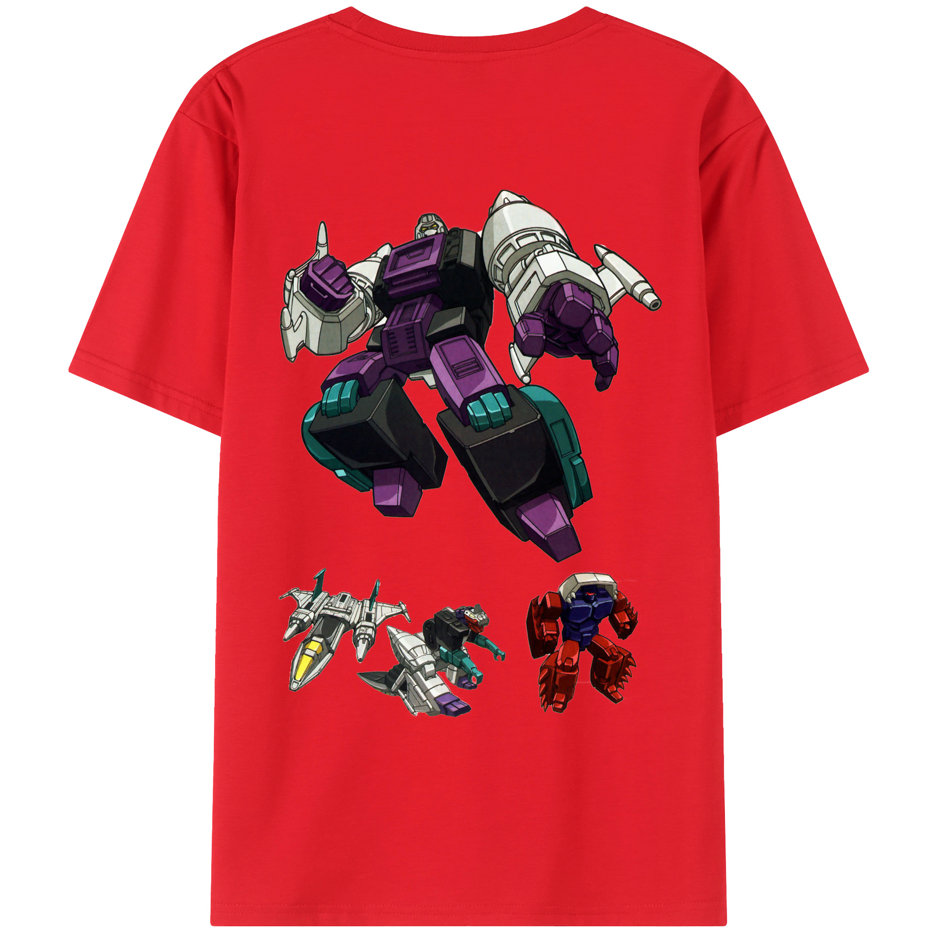 （画像用）  綿100％ メンズ半袖Tシャツ（バックプリント） 通気性