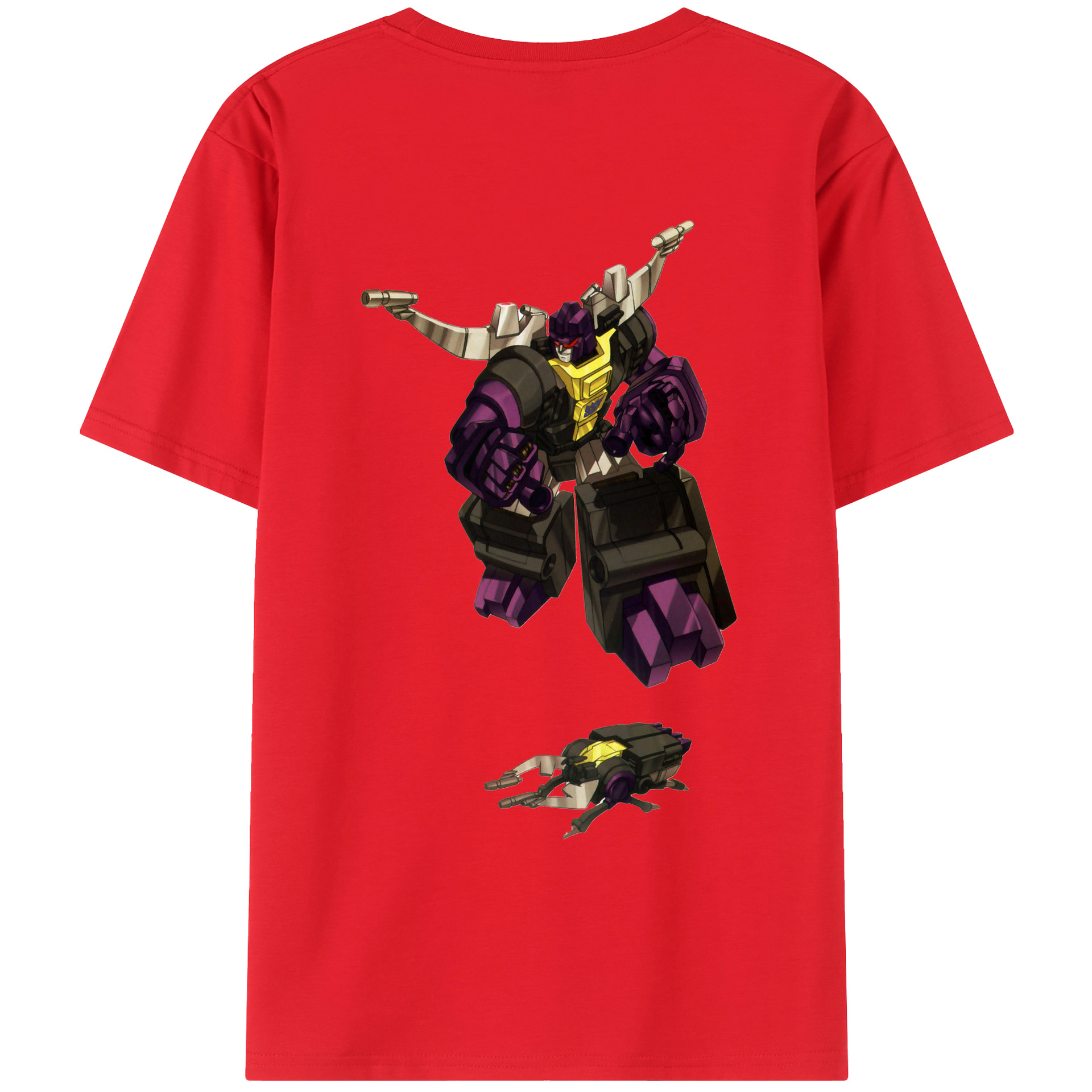 （画像用）  綿100％ メンズ半袖Tシャツ（バックプリント） 通気性