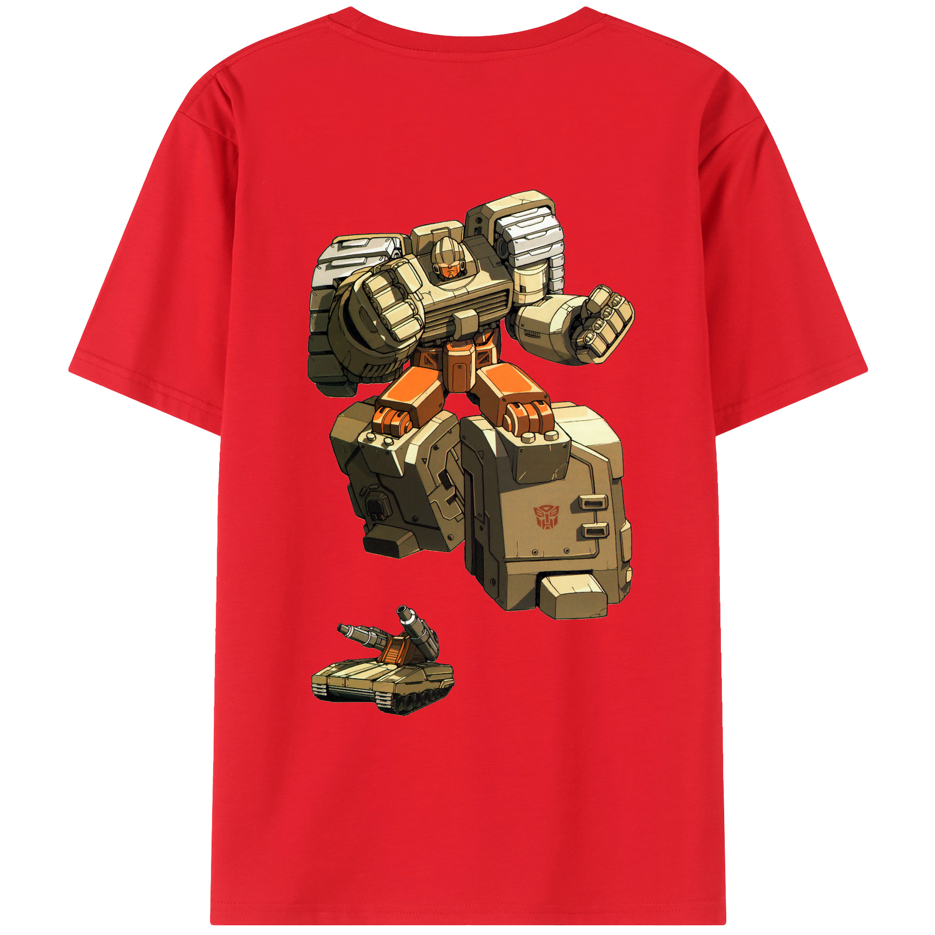 （画像用）  綿100％ メンズ半袖Tシャツ（バックプリント） 通気性