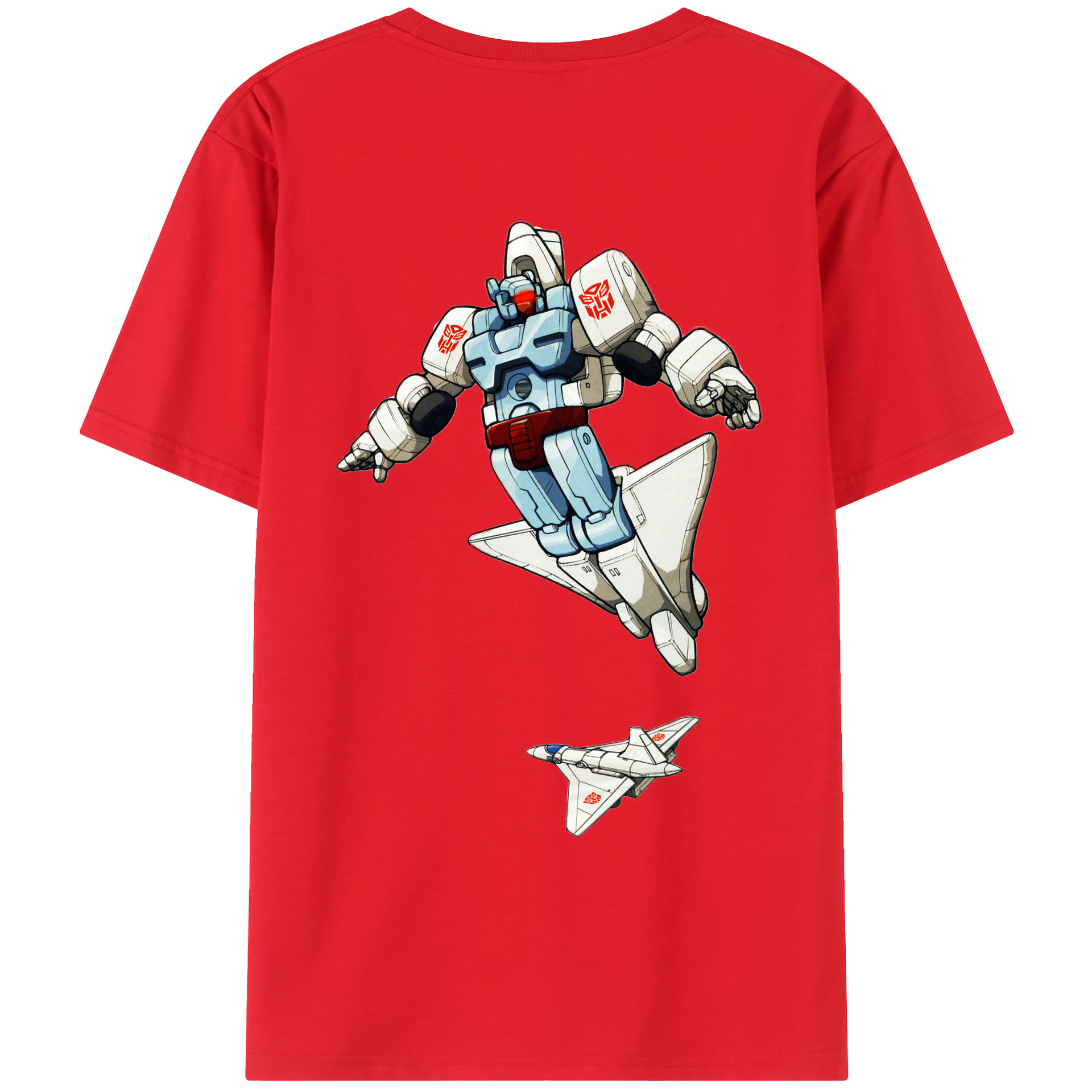 （画像用）  綿100％ メンズ半袖Tシャツ（バックプリント） 通気性