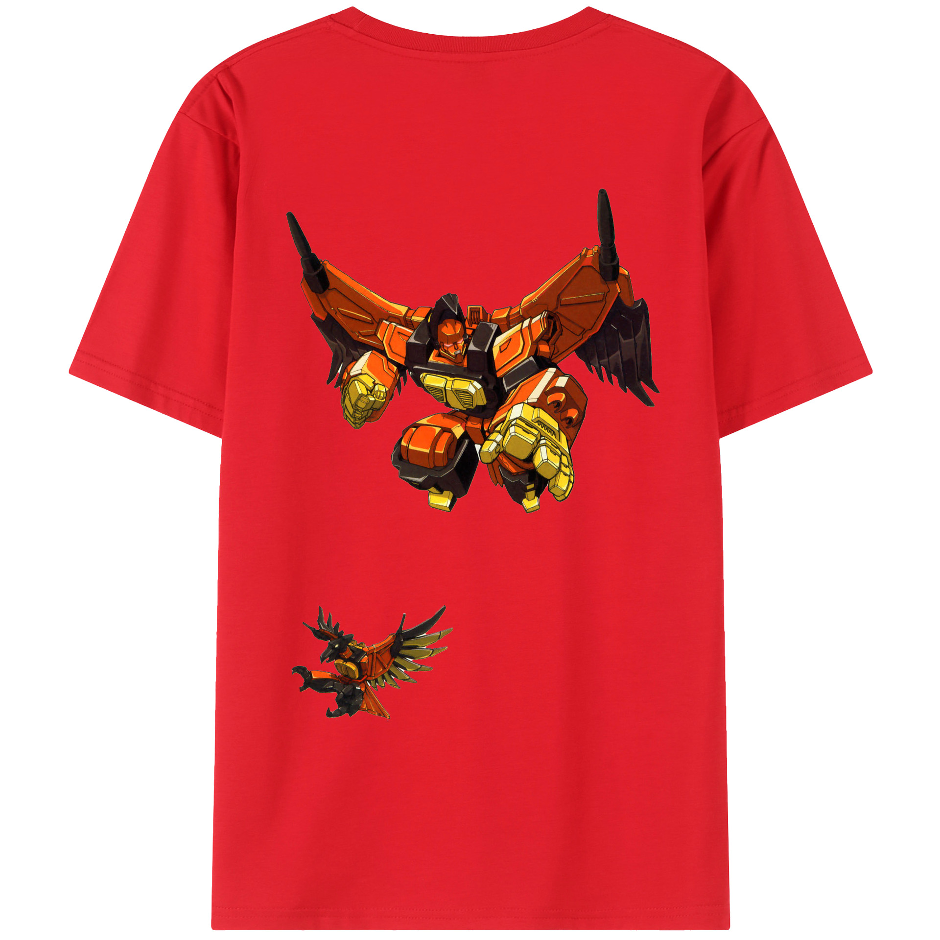 （画像用）  綿100％ メンズ半袖Tシャツ（バックプリント） 通気性