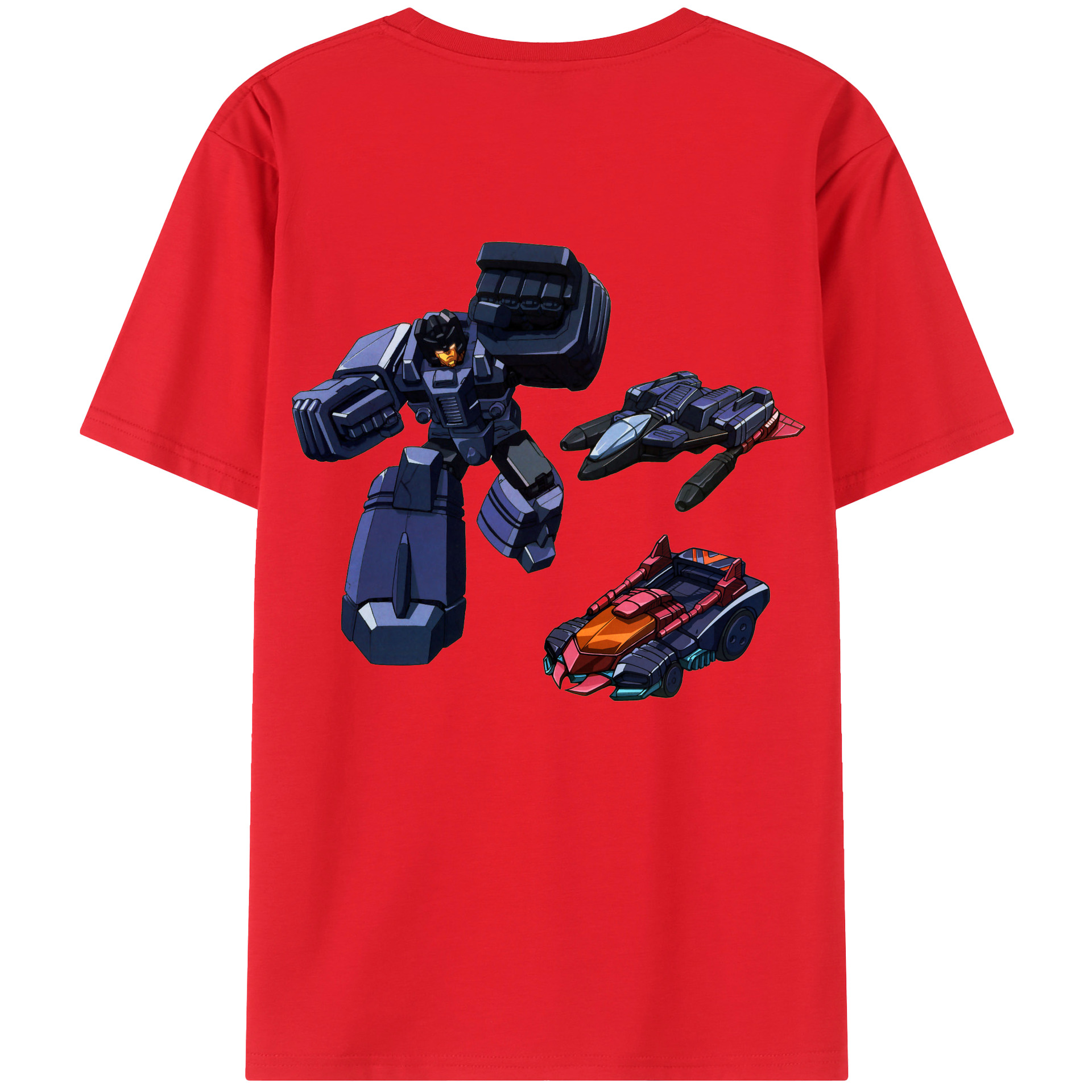 （画像用）  綿100％ メンズ半袖Tシャツ（バックプリント） 通気性