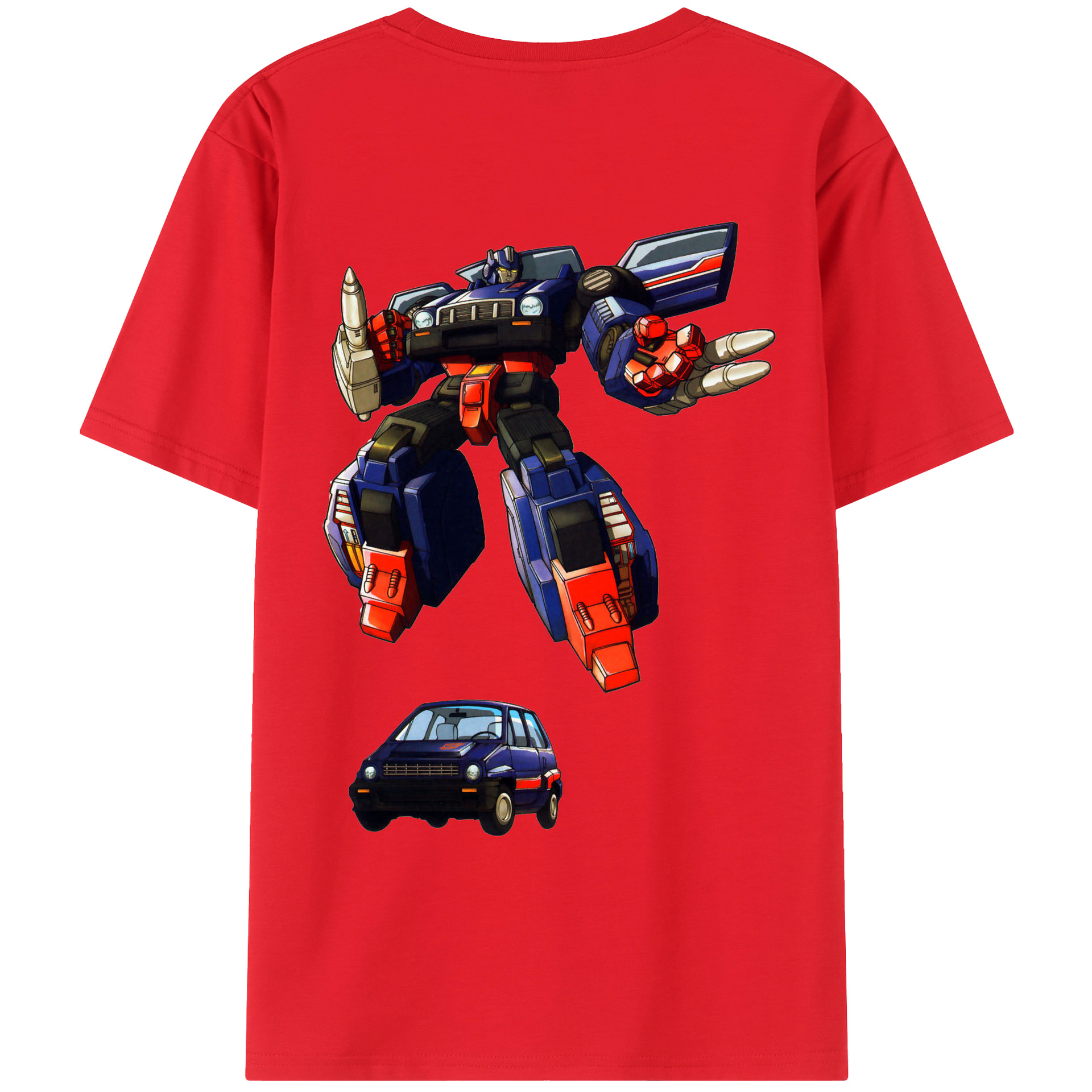（画像用）  綿100％ メンズ半袖Tシャツ（バックプリント） 通気性