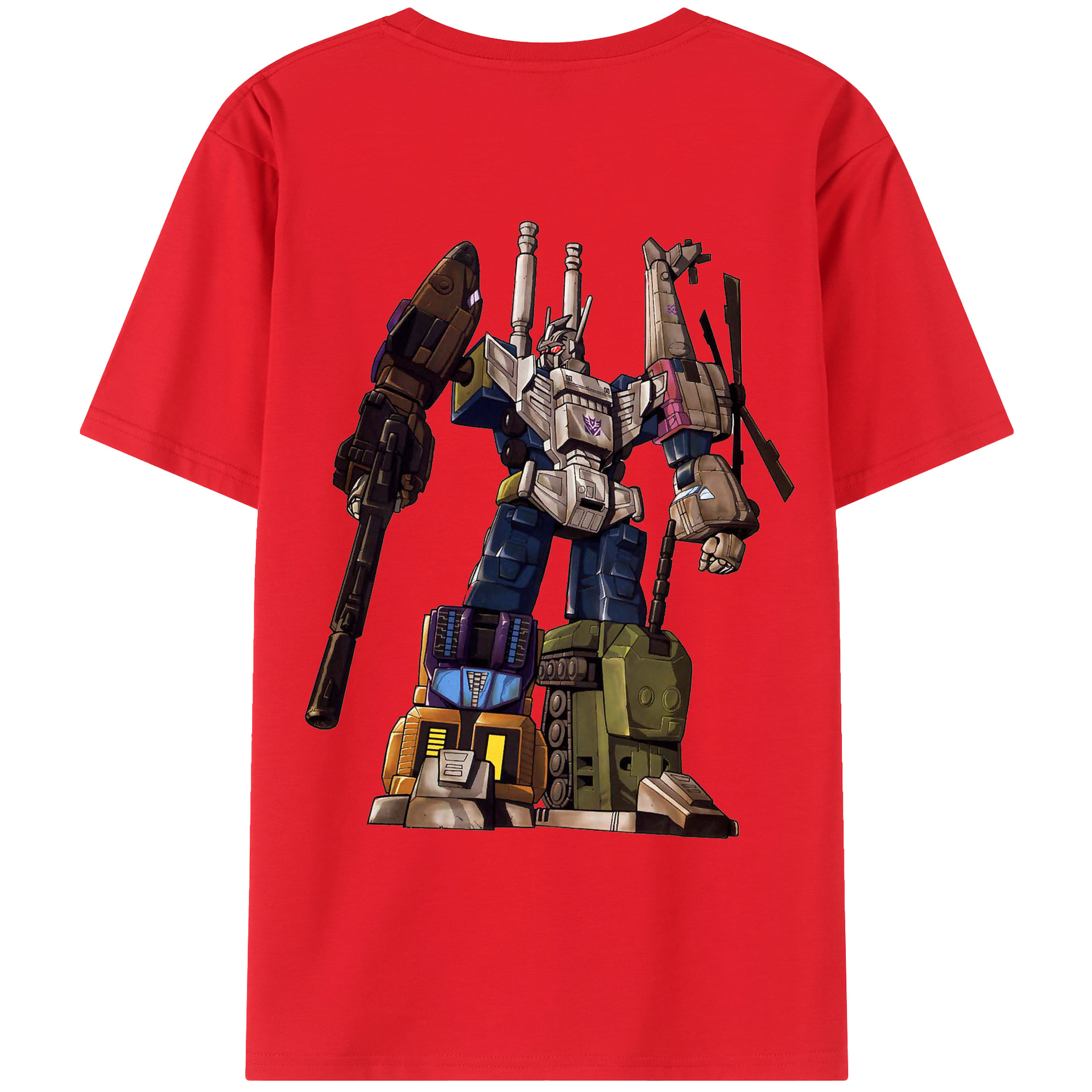 （画像用）  綿100％ メンズ半袖Tシャツ（バックプリント） 通気性