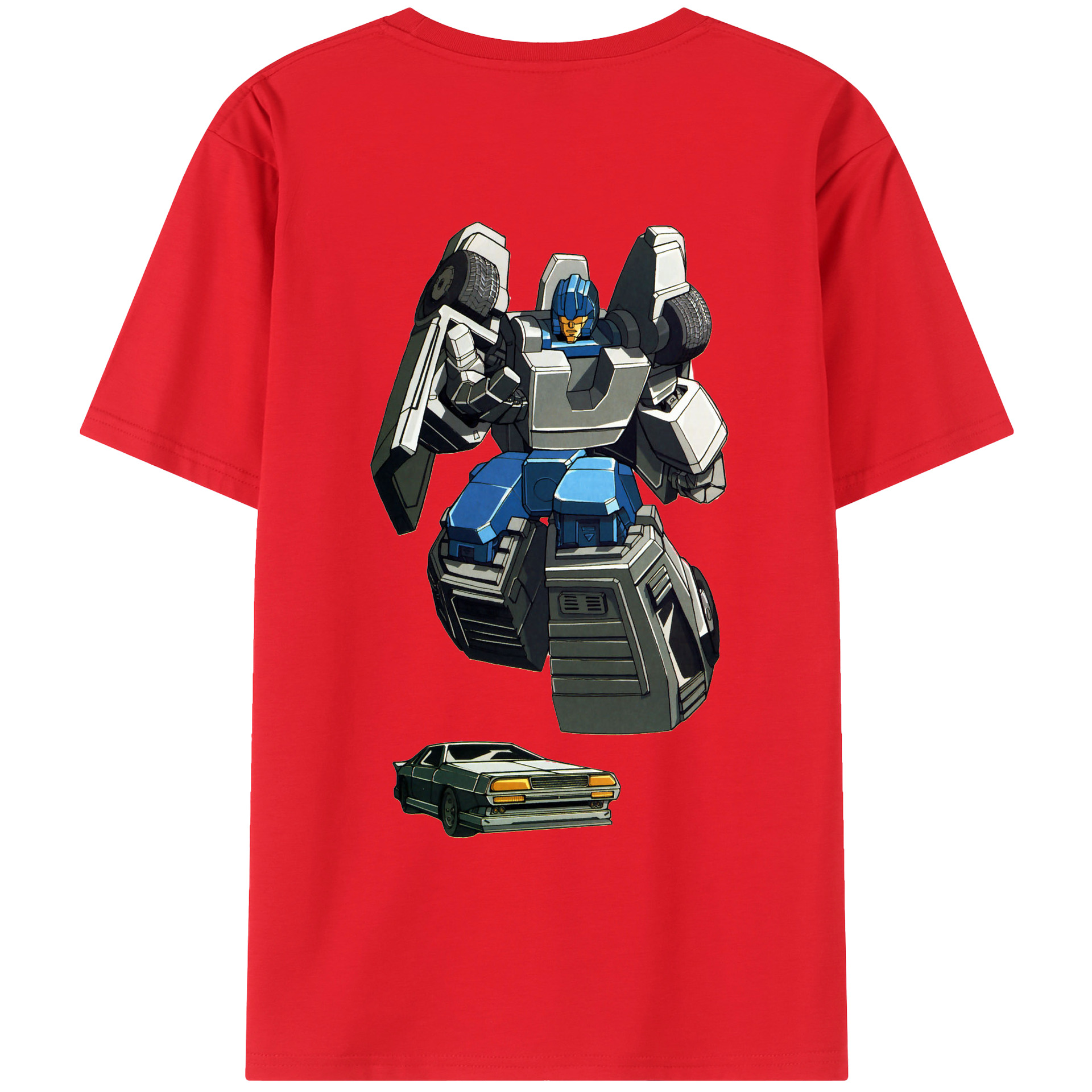 （画像用）  綿100％ メンズ半袖Tシャツ（バックプリント） 通気性