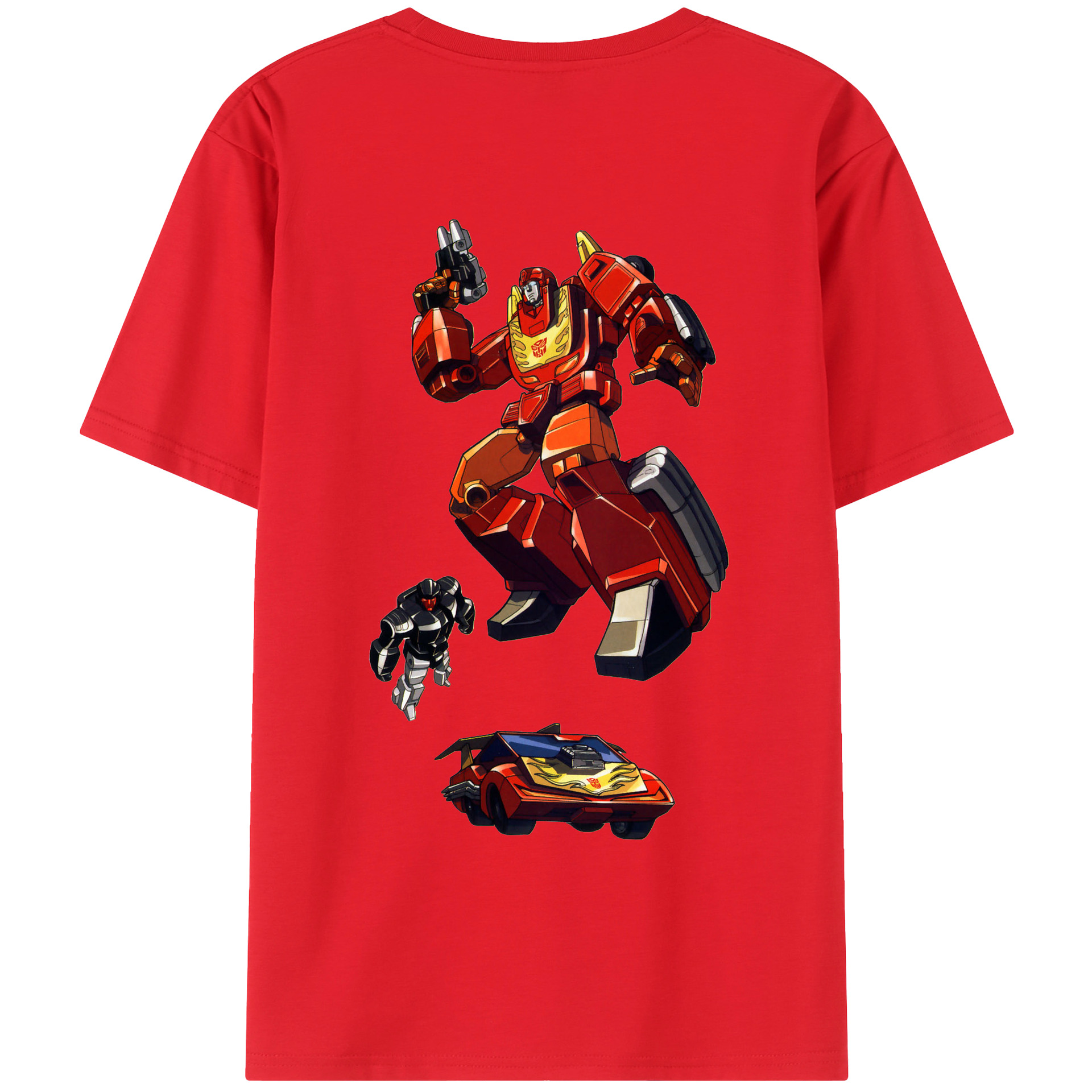 （画像用）  綿100％ メンズ半袖Tシャツ（バックプリント） 通気性