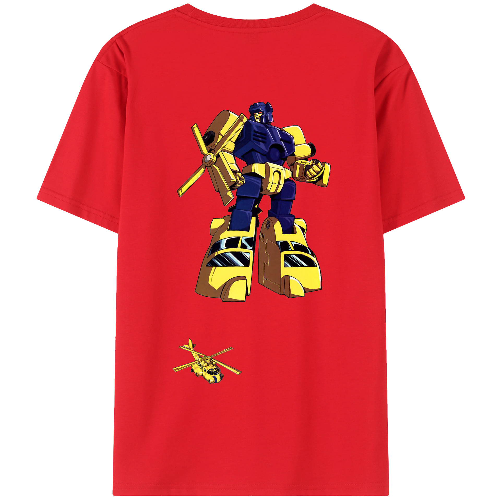 （画像用）  綿100％ メンズ半袖Tシャツ（バックプリント） 通気性