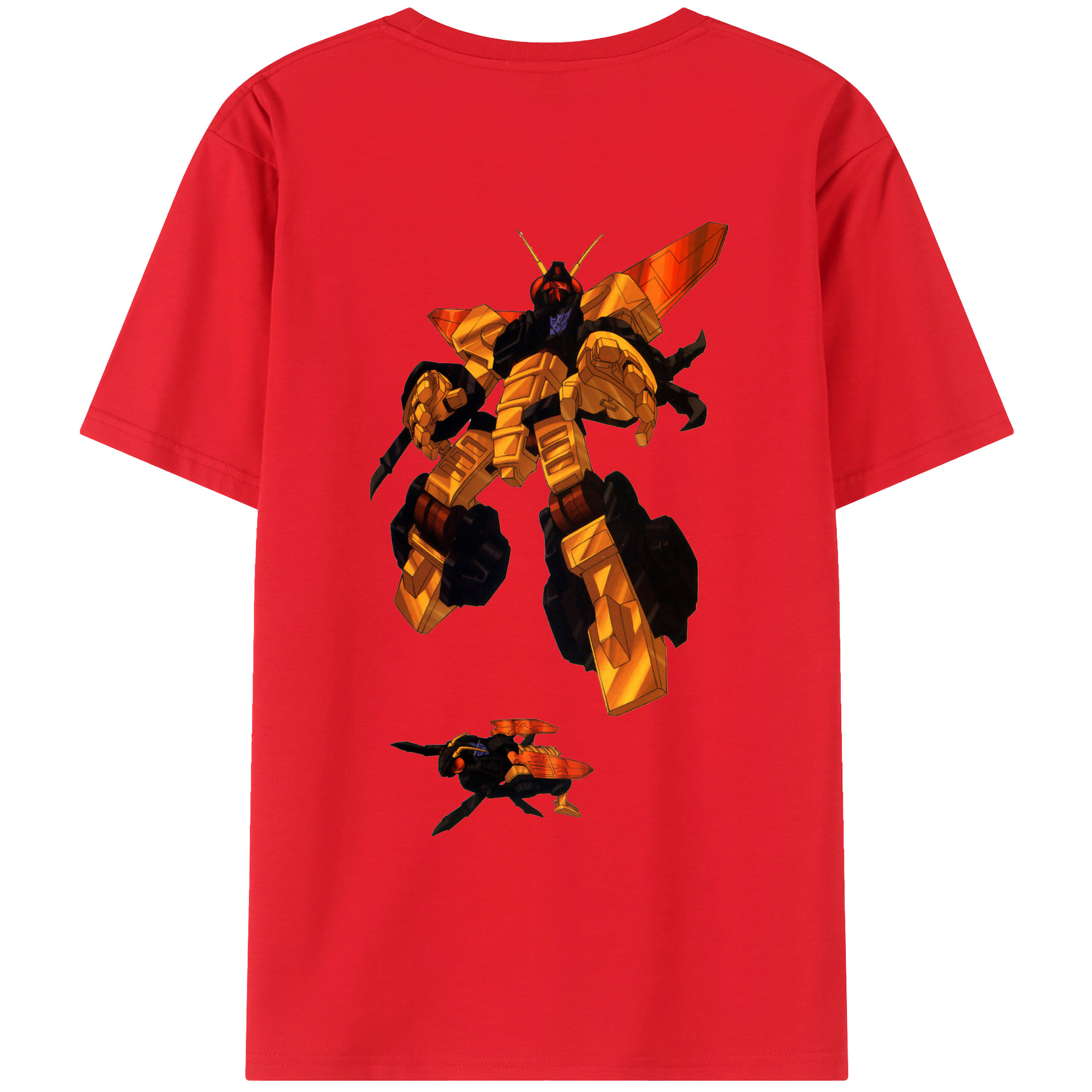 （画像用）  綿100％ メンズ半袖Tシャツ（バックプリント） 通気性