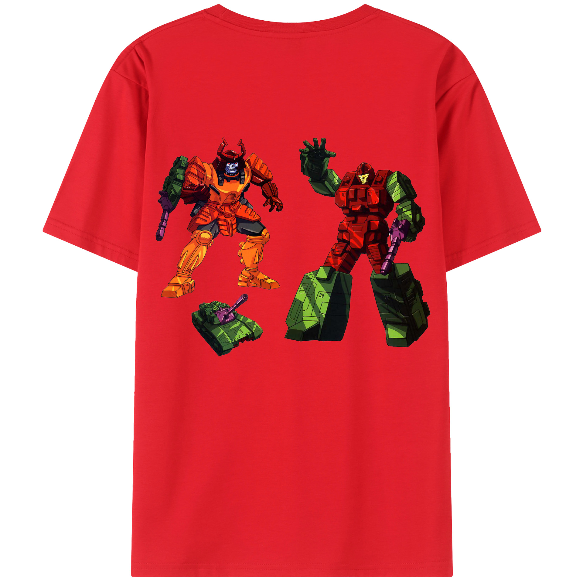 （画像用）  綿100％ メンズ半袖Tシャツ（バックプリント） 通気性