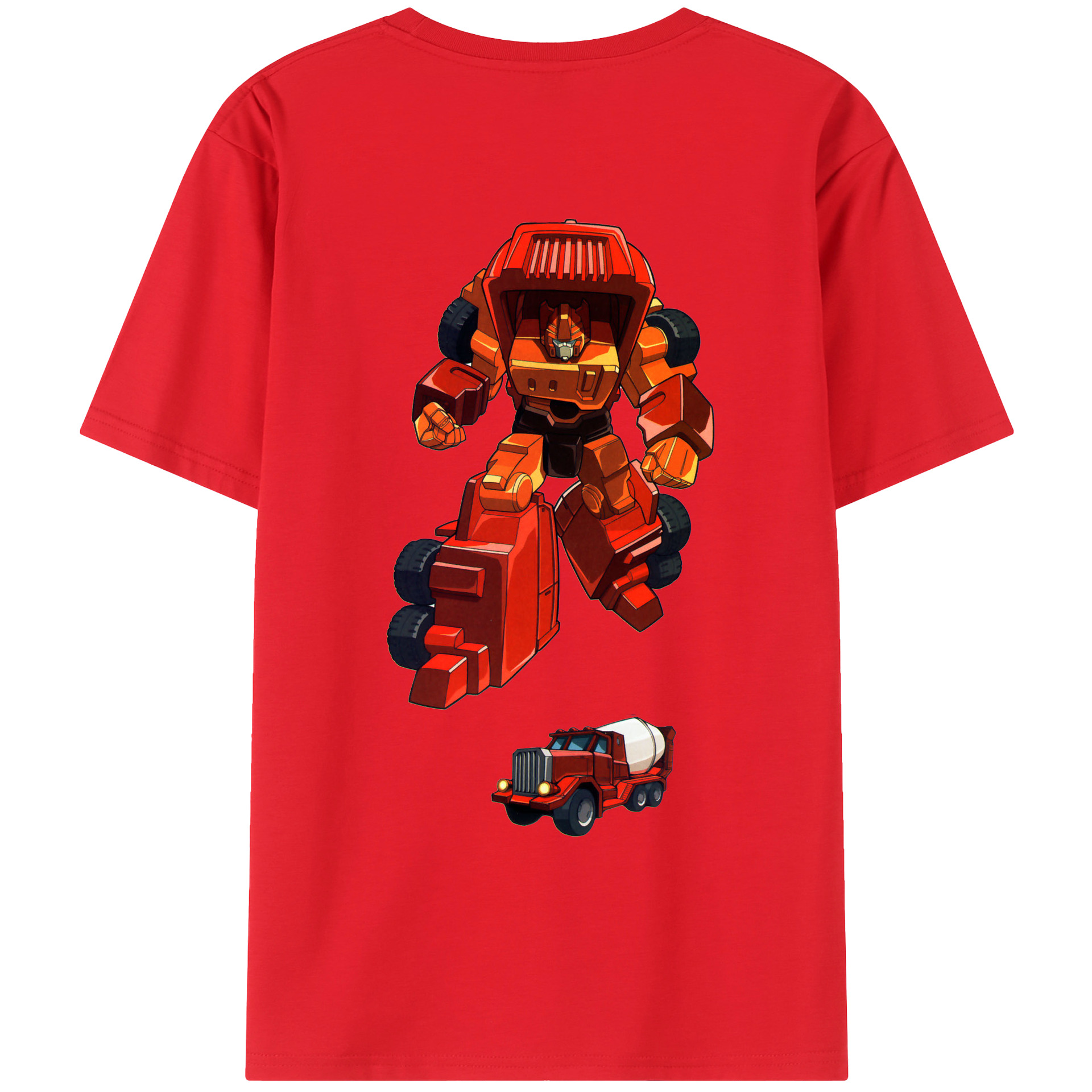（画像用）  綿100％ メンズ半袖Tシャツ（バックプリント） 通気性