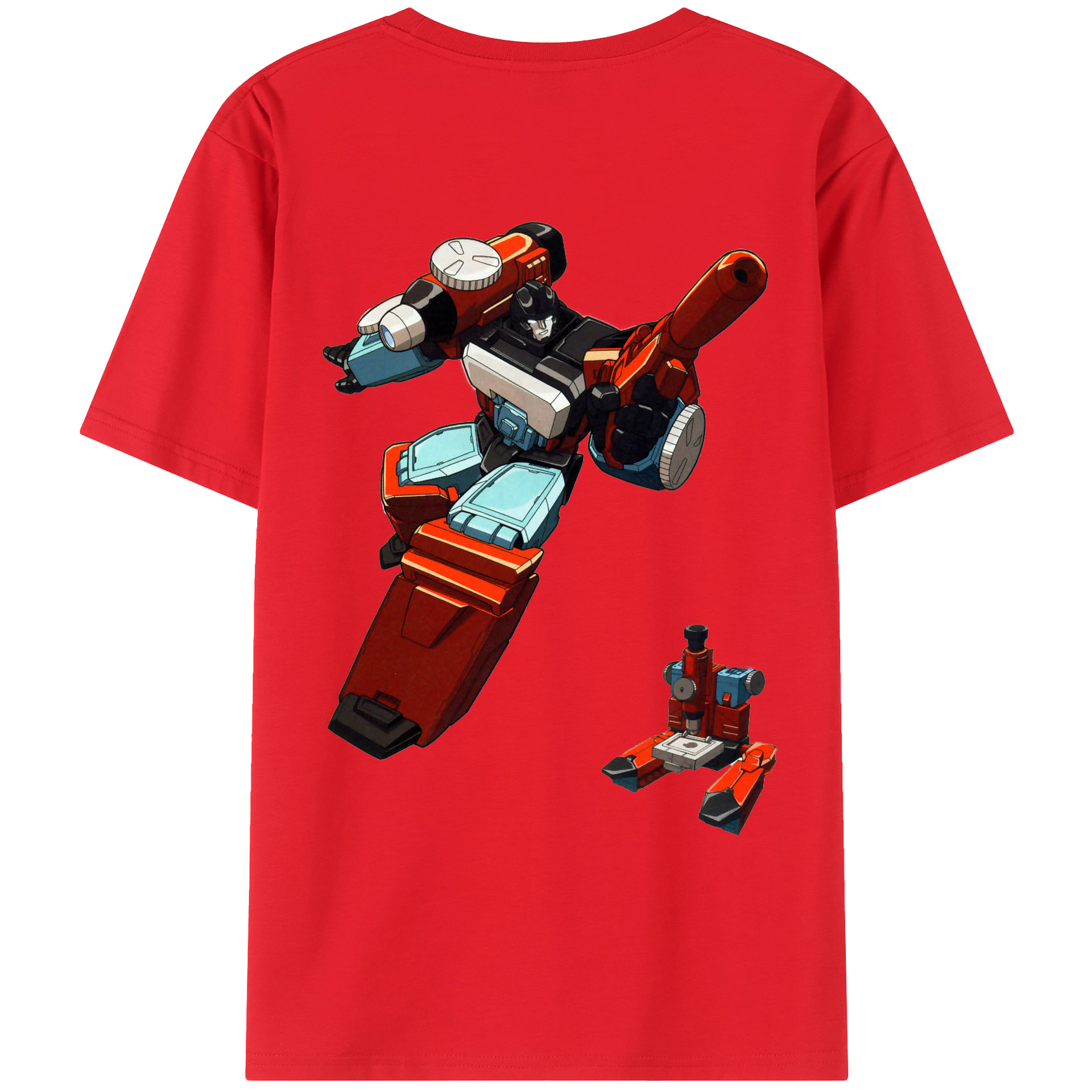 （画像用）  綿100％ メンズ半袖Tシャツ（バックプリント） 通気性