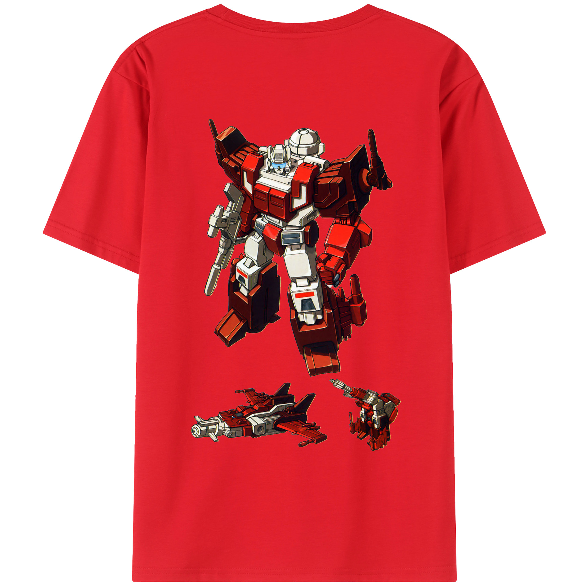 （画像用）  綿100％ メンズ半袖Tシャツ（バックプリント） 通気性