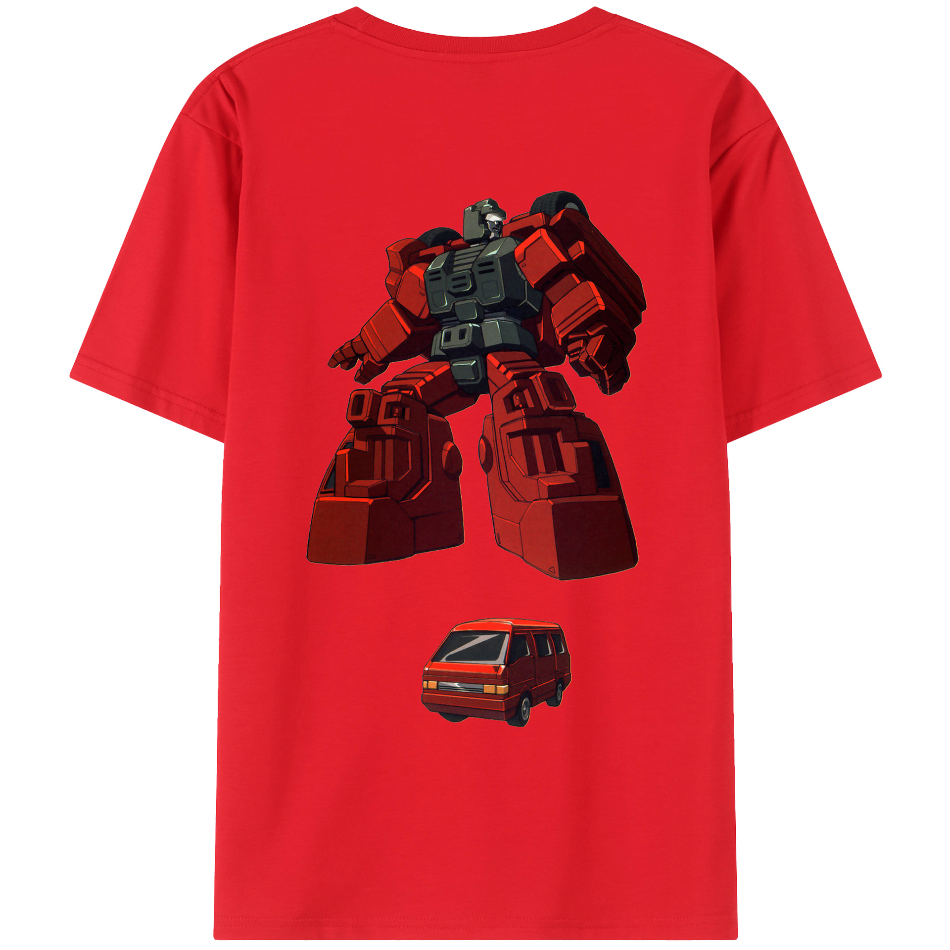 （画像用）  綿100％ メンズ半袖Tシャツ（バックプリント） 通気性