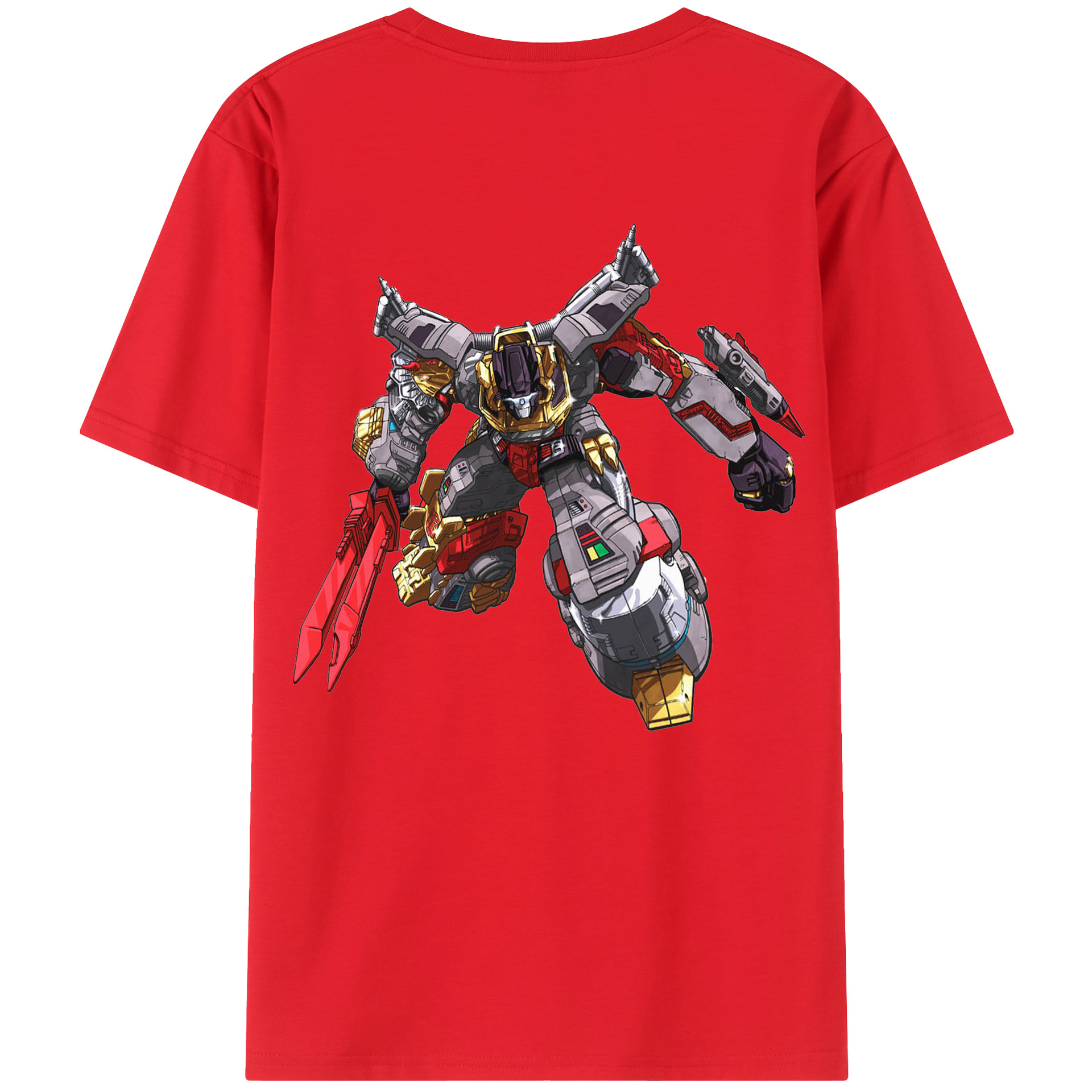 （画像用）  綿100％ メンズ半袖Tシャツ（バックプリント） 通気性