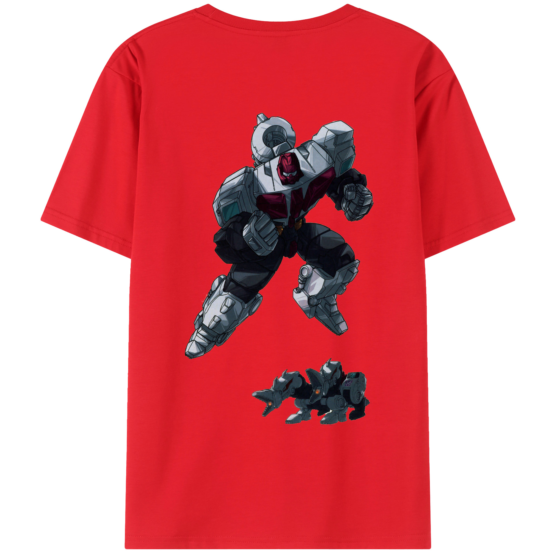（画像用）  綿100％ メンズ半袖Tシャツ（バックプリント） 通気性