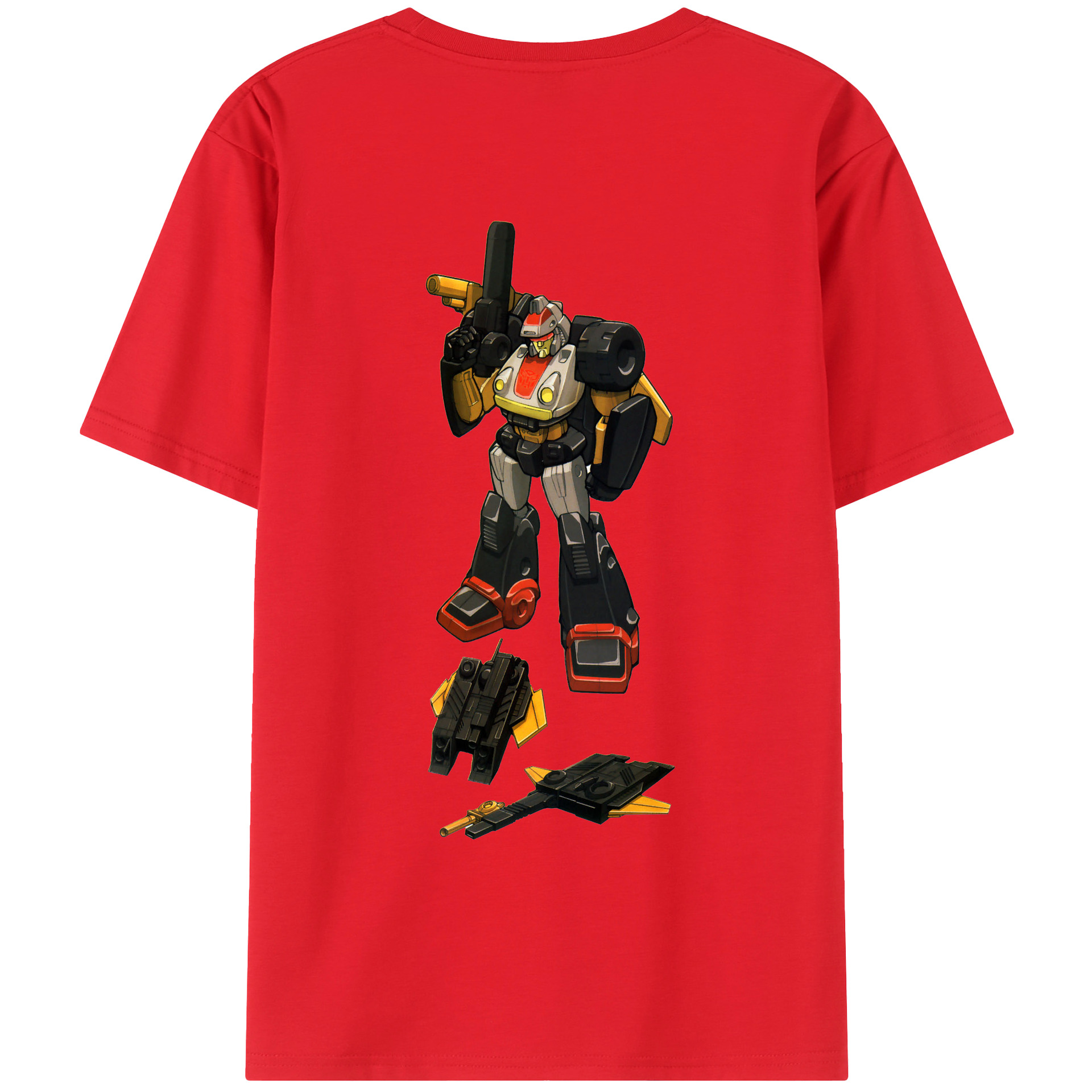 （画像用）  綿100％ メンズ半袖Tシャツ（バックプリント） 通気性