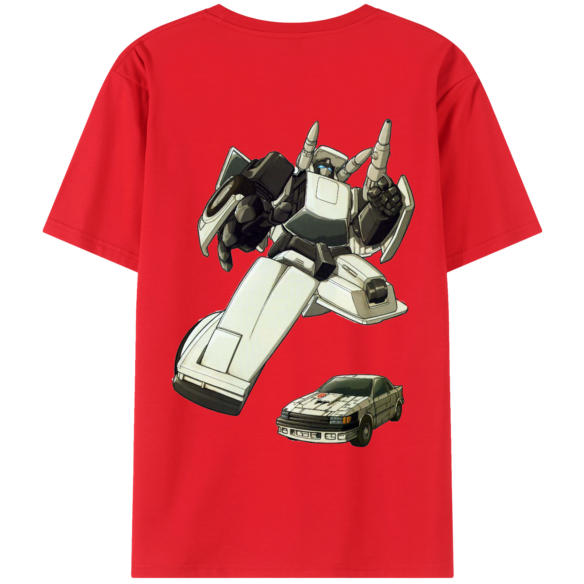 （画像用）  綿100％ メンズ半袖Tシャツ（バックプリント） 通気性