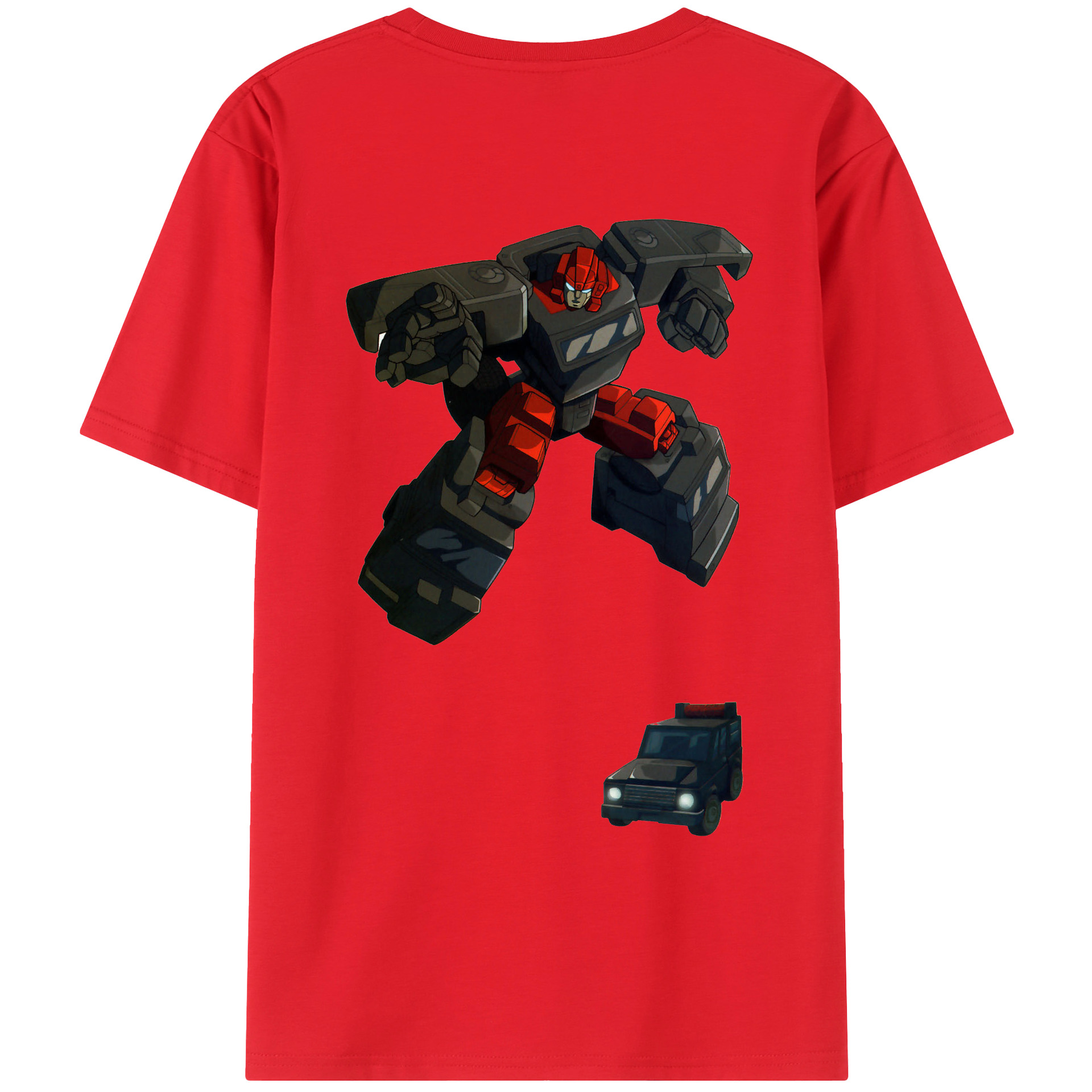 （画像用）  綿100％ メンズ半袖Tシャツ（バックプリント） 通気性