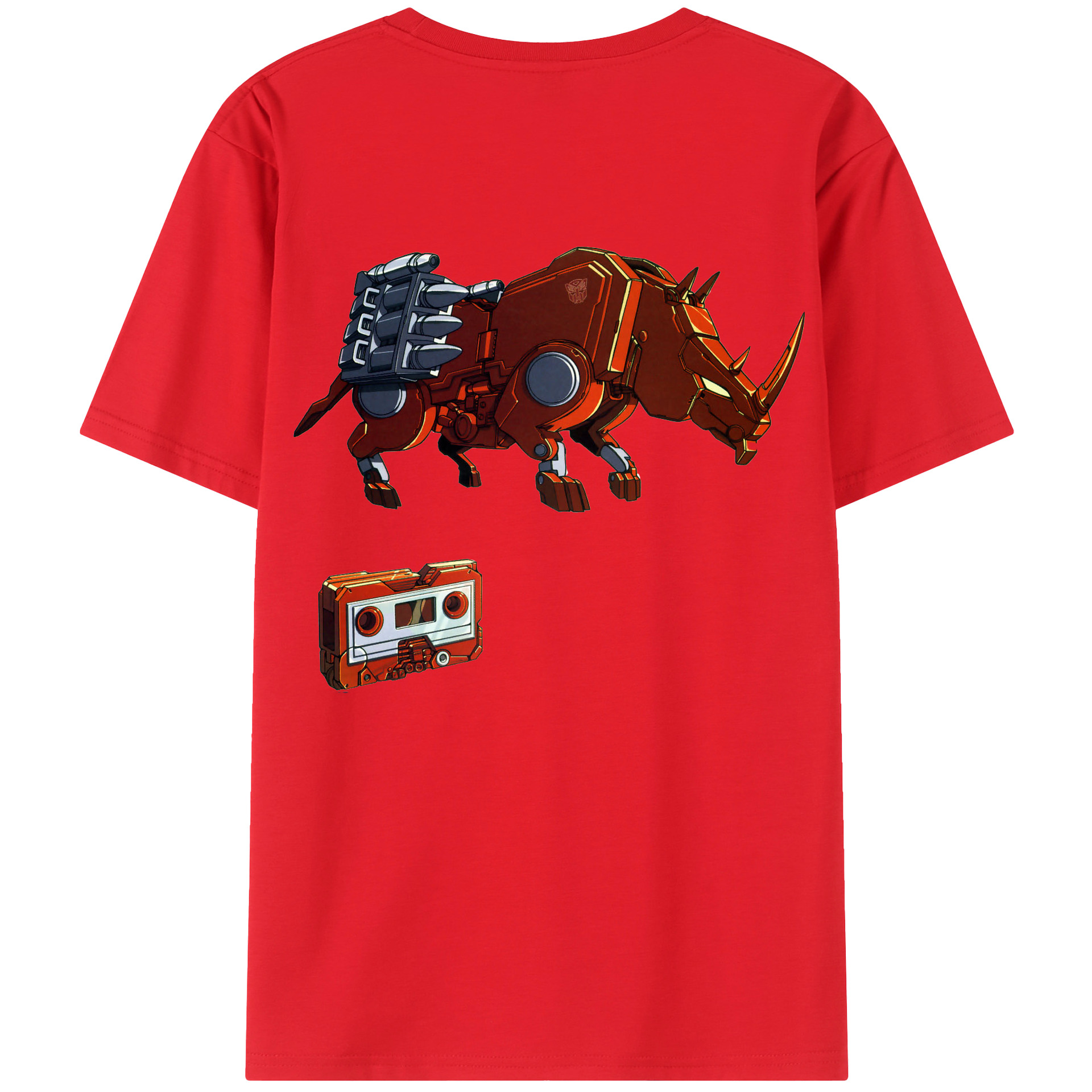 （画像用）  綿100％ メンズ半袖Tシャツ（バックプリント） 通気性