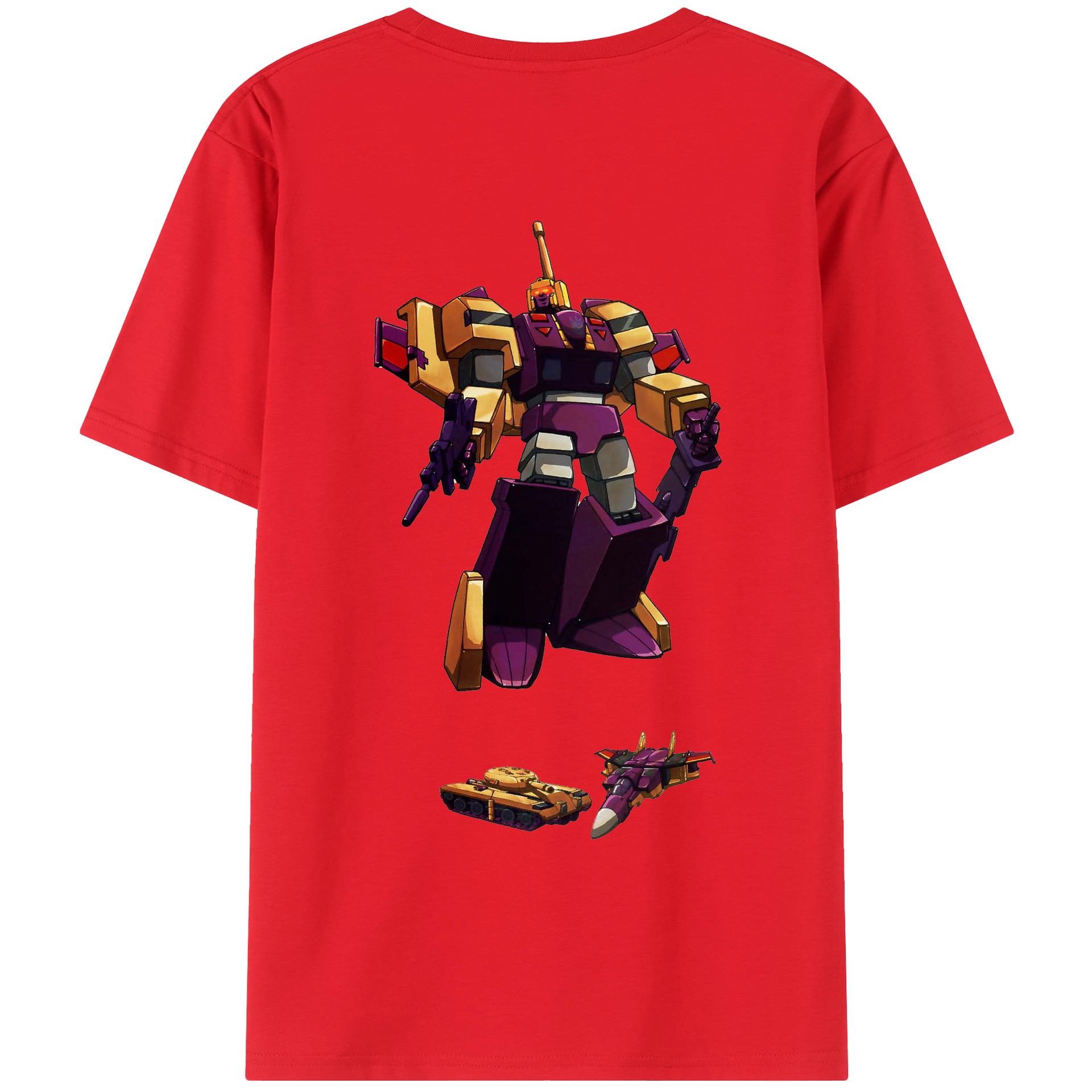 （画像用）  綿100％ メンズ半袖Tシャツ（バックプリント） 通気性