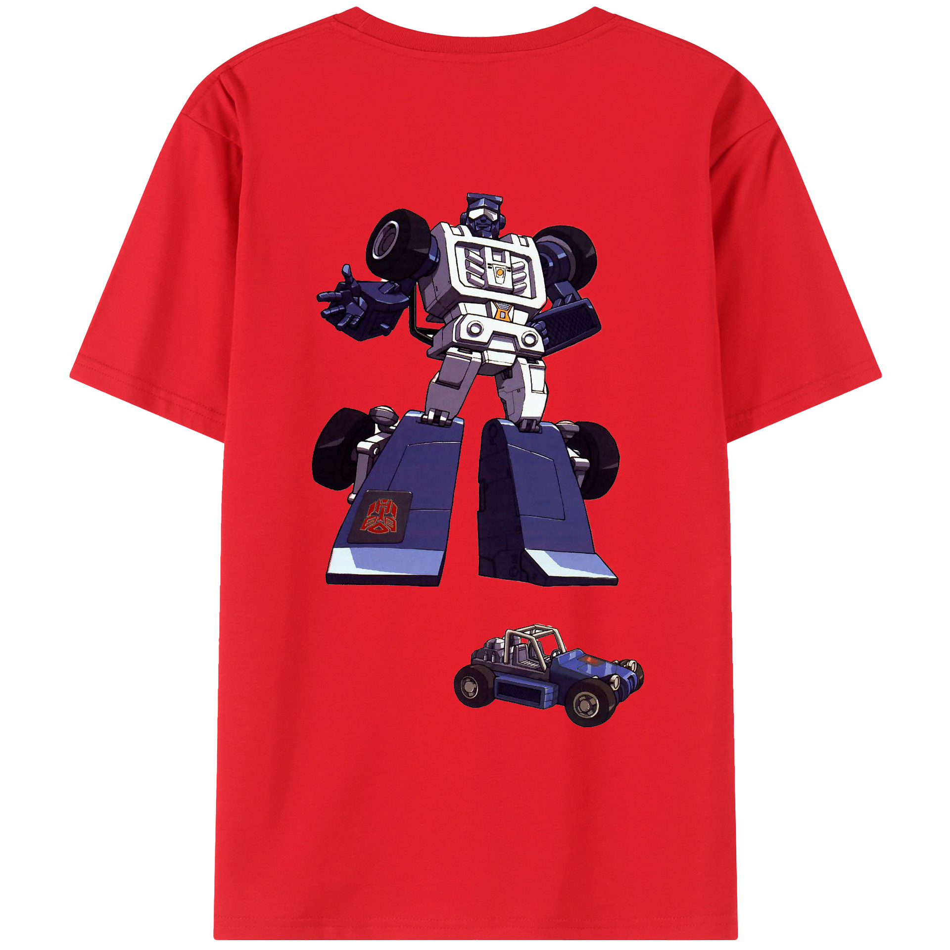 （画像用）  綿100％ メンズ半袖Tシャツ（バックプリント） 通気性