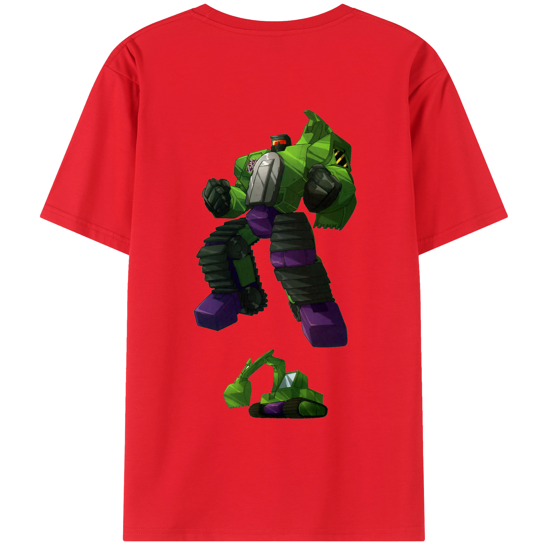 （画像用）  綿100％ メンズ半袖Tシャツ（バックプリント） 通気性