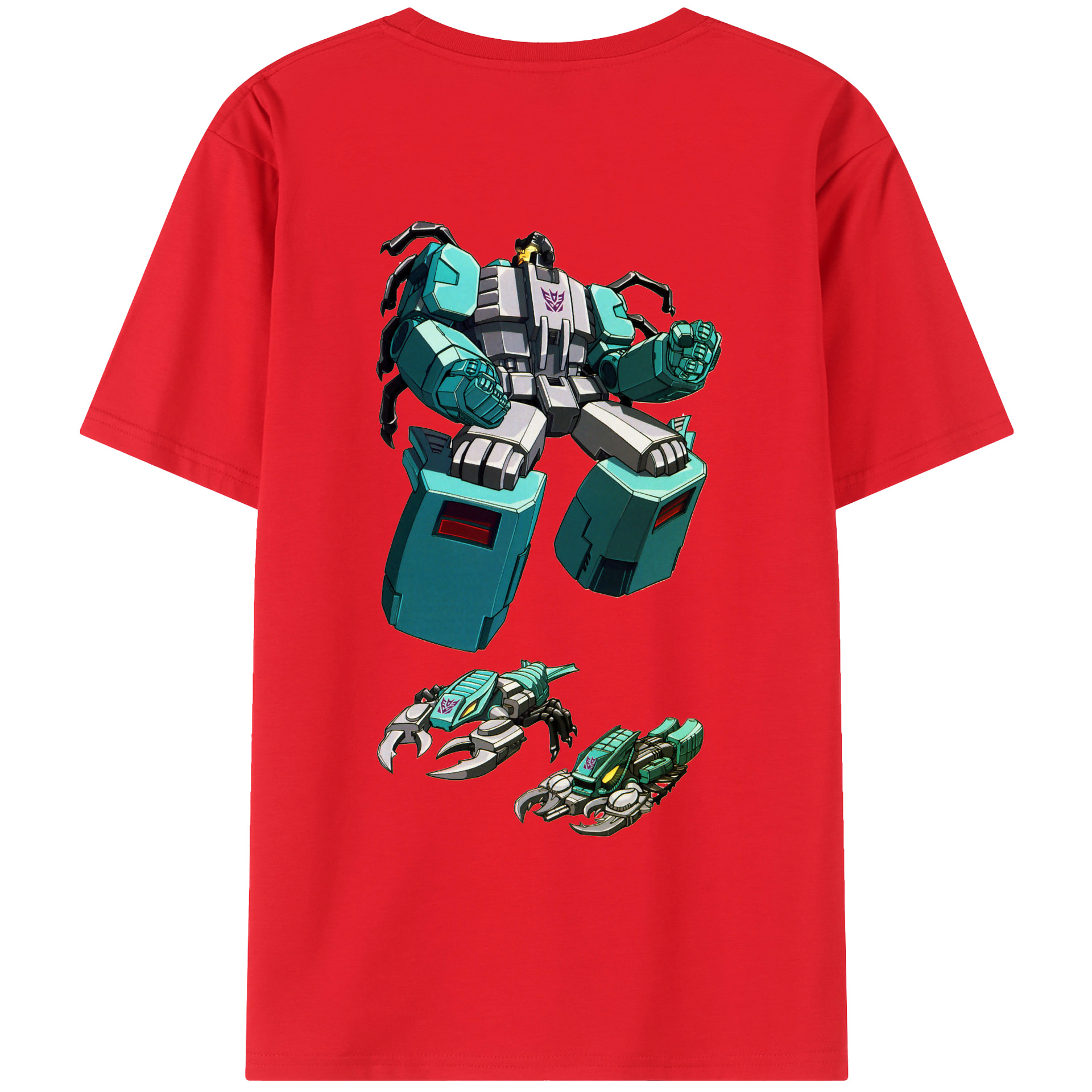 （画像用）  綿100％ メンズ半袖Tシャツ（バックプリント） 通気性