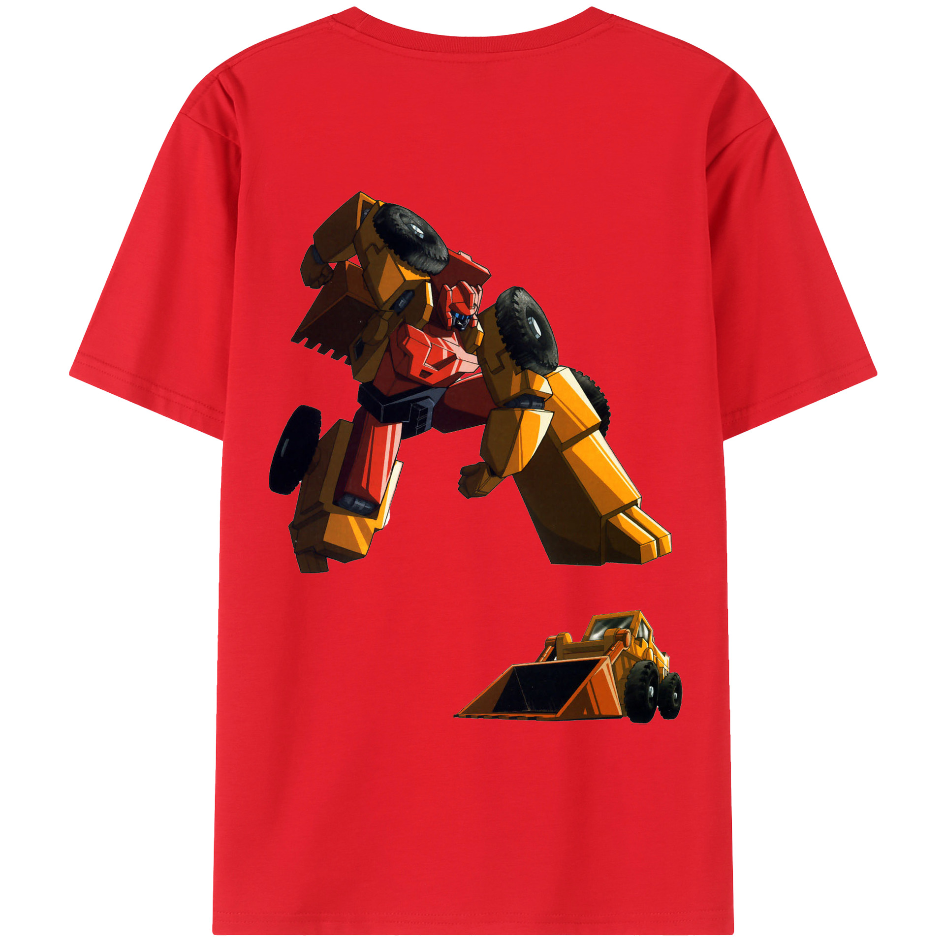 （画像用）  綿100％ メンズ半袖Tシャツ（バックプリント） 通気性
